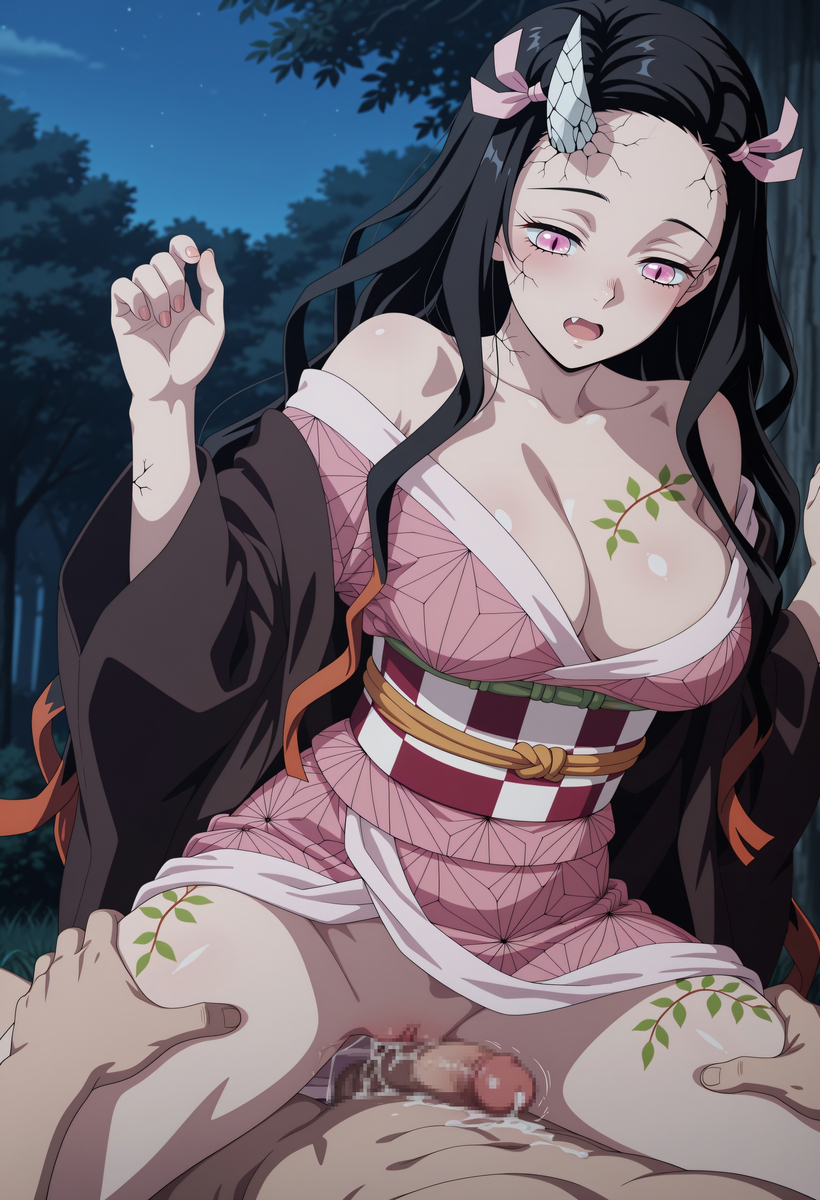 Đọc truyện hentai Tuyển tập Albums Art hentai - Chap 647 - Nezuko Kamado | Demon Slayer