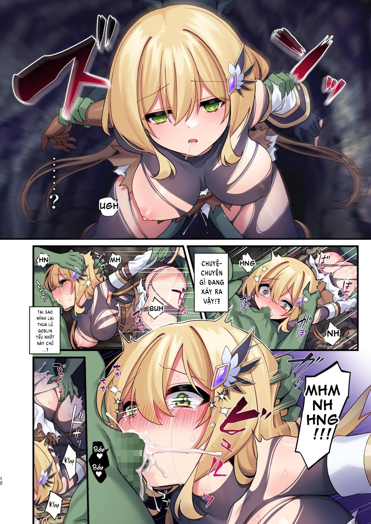 Đọc truyện hentai Chuyến phiêu lưu của anh hùng-chan đã đi đến hồi kết - Oneshot