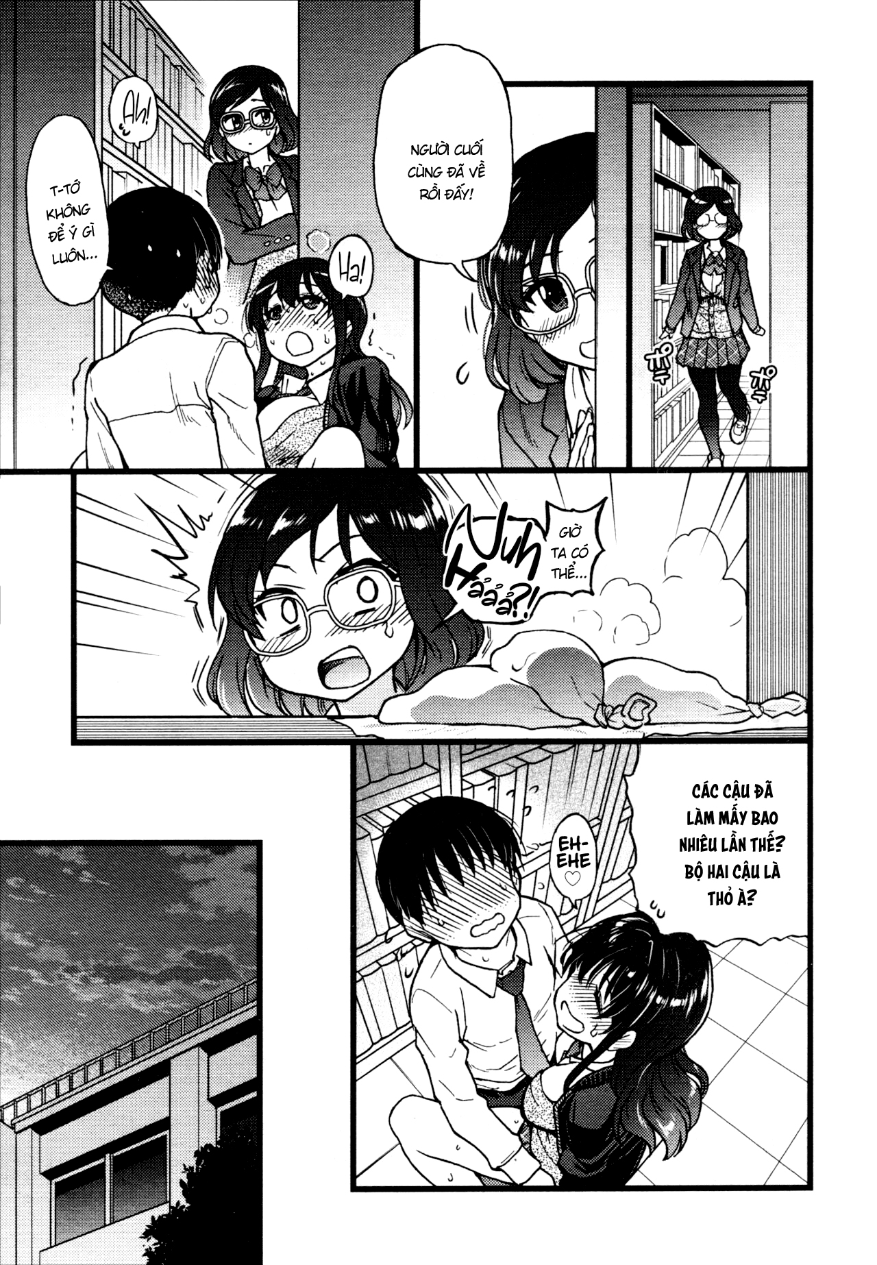Đọc truyện hentai Please! Freeze! Please! - Chap 9: ối giồi ôi sắp end rồi