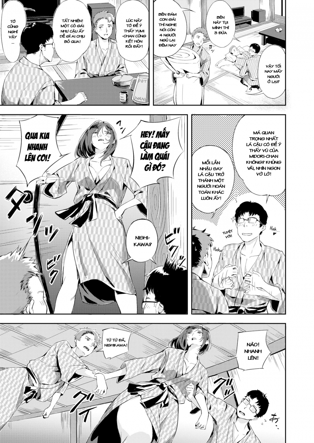 Đọc truyện hentai Buổi Họp Lớp Sung Sướng - Oneshot