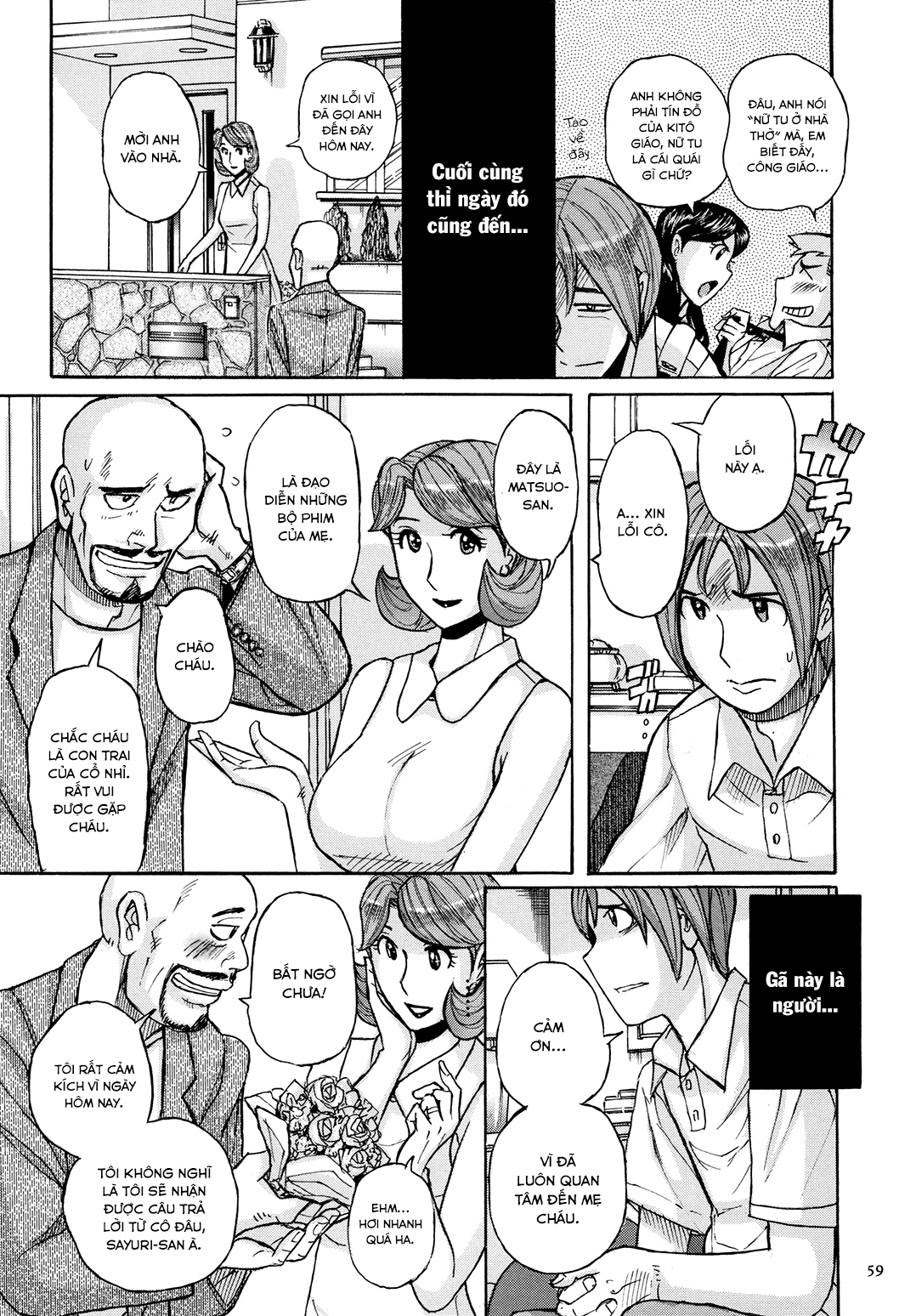 Đọc truyện hentai Bà già nhà tôi vẫn cực kì gợi dục - Chap 4