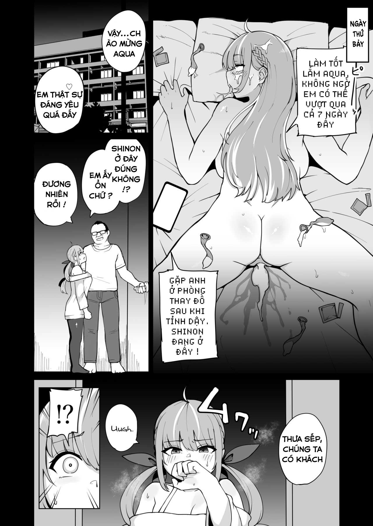 Đọc truyện hentai Aqua-Chan Wa Douki No Tame Nara - Oneshot