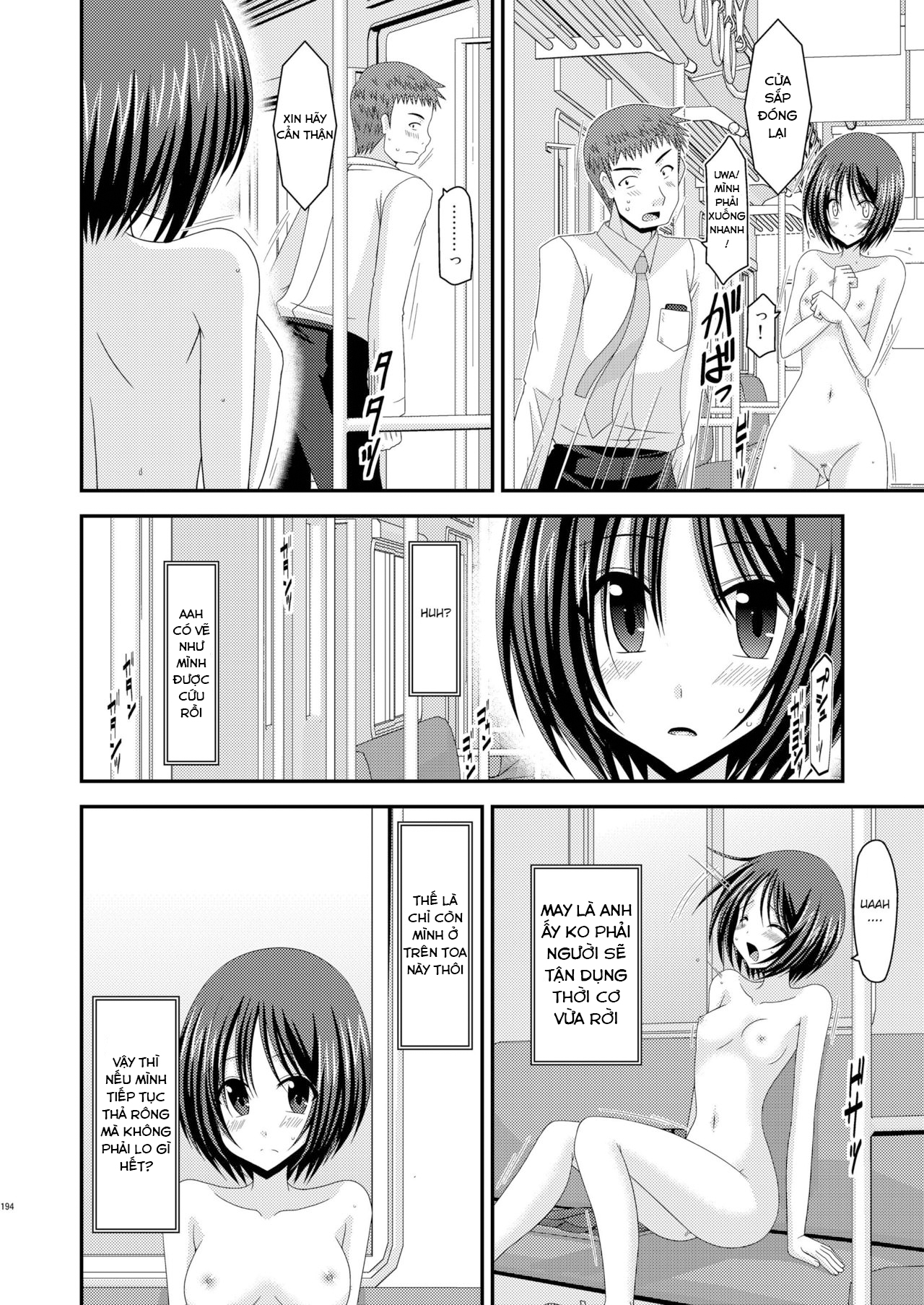 Đọc truyện hentai Cô gái thích khoả thân - Ngoại truyện 2: Tàu điện