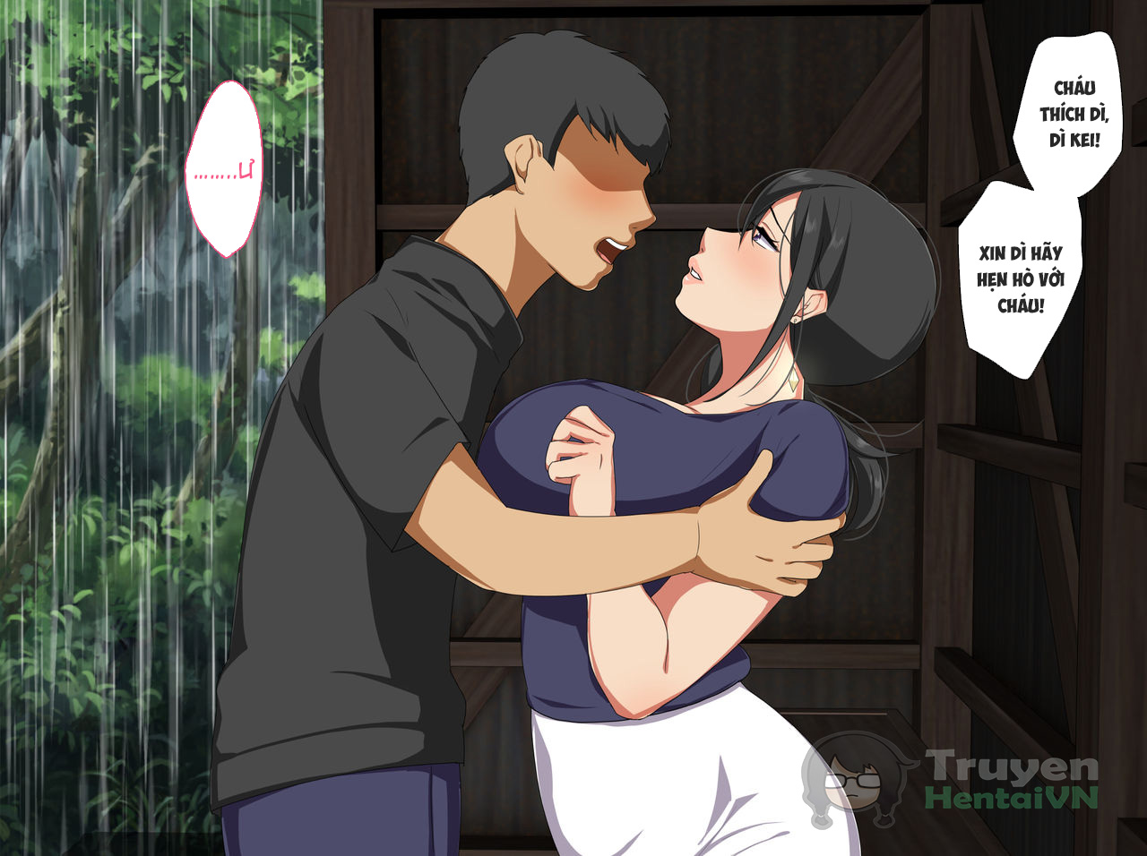 Đọc truyện hentai Secret summer vacation of aunt and me - Oneshot
