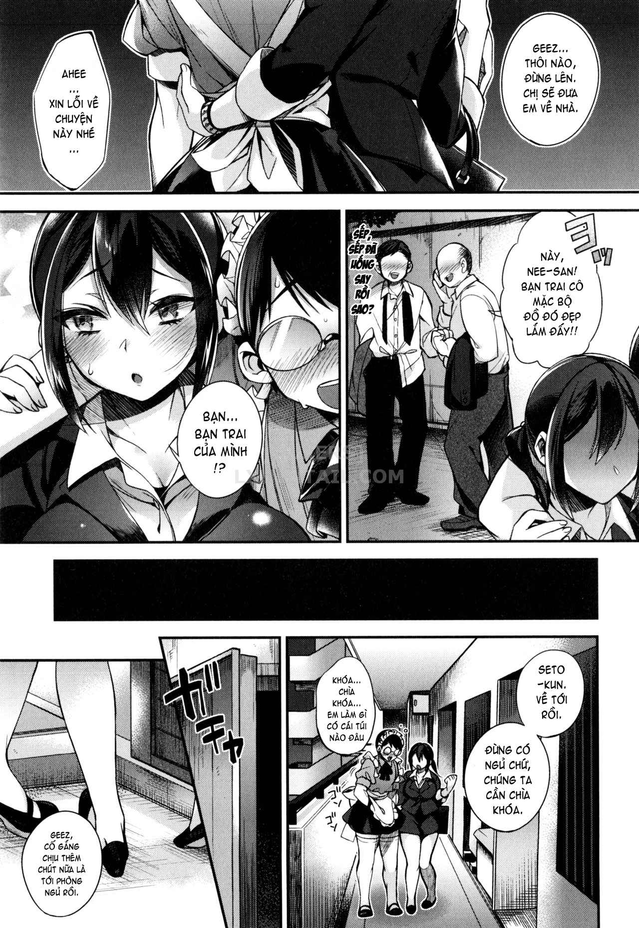 Đọc truyện hentai Ojou-Sama To Maid No Midara Na Seikatsu - Chap 1