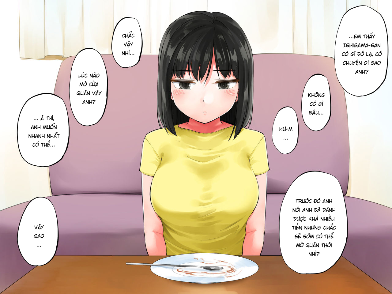 Đọc truyện hentai Khi tôi bế cô gái gầy gò của mình lên, cô ấy ướt sũng - Part 4-End