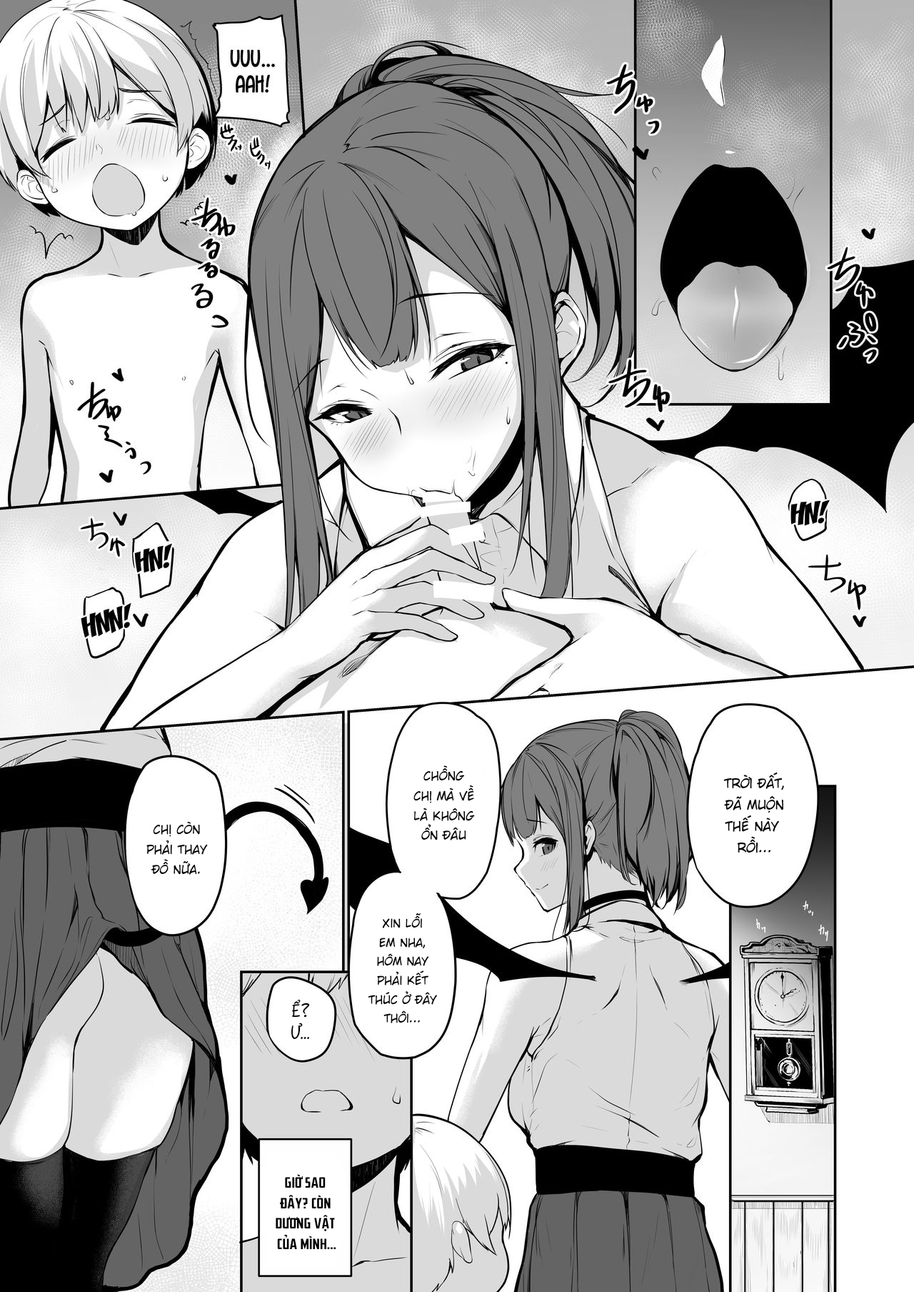 Đọc truyện hentai Dòng sữa Succubus - Oneshot