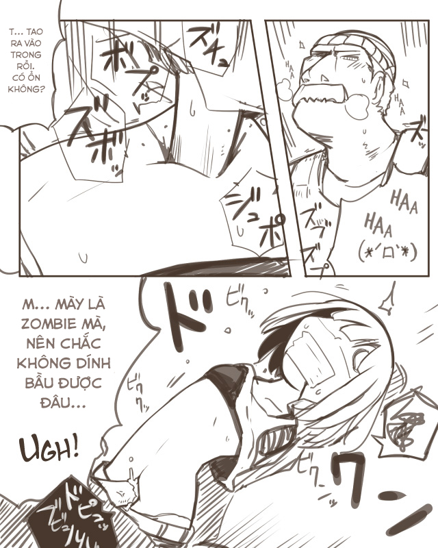 Đọc truyện hentai Painful Zombie Girl - Oneshot