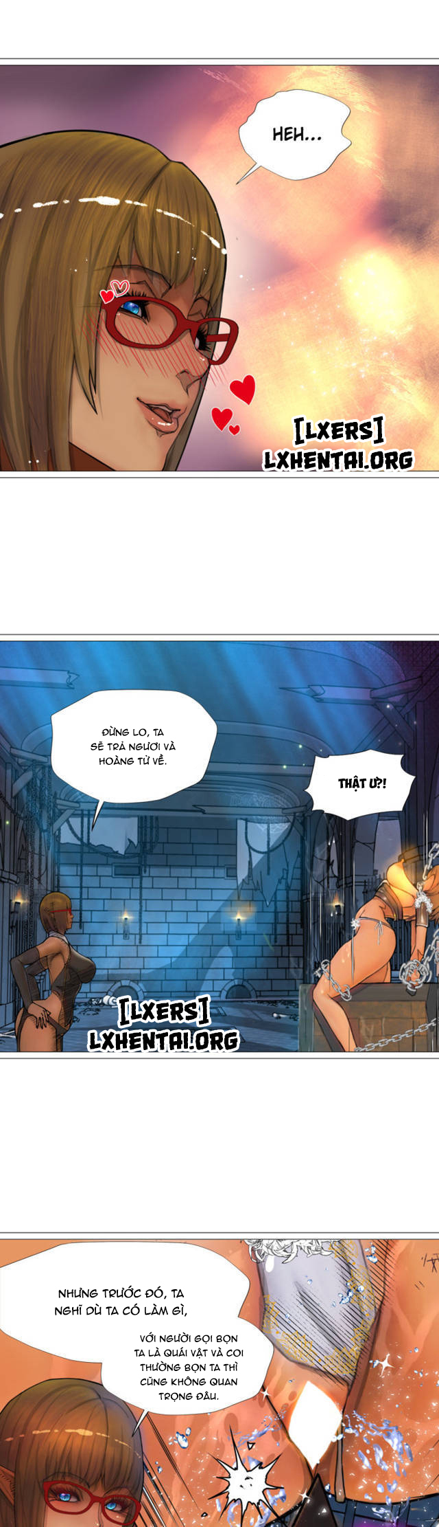 Đọc truyện hentai Nữ Hoàng Dark Elf Và Nô Lệ Orc - Chap 20