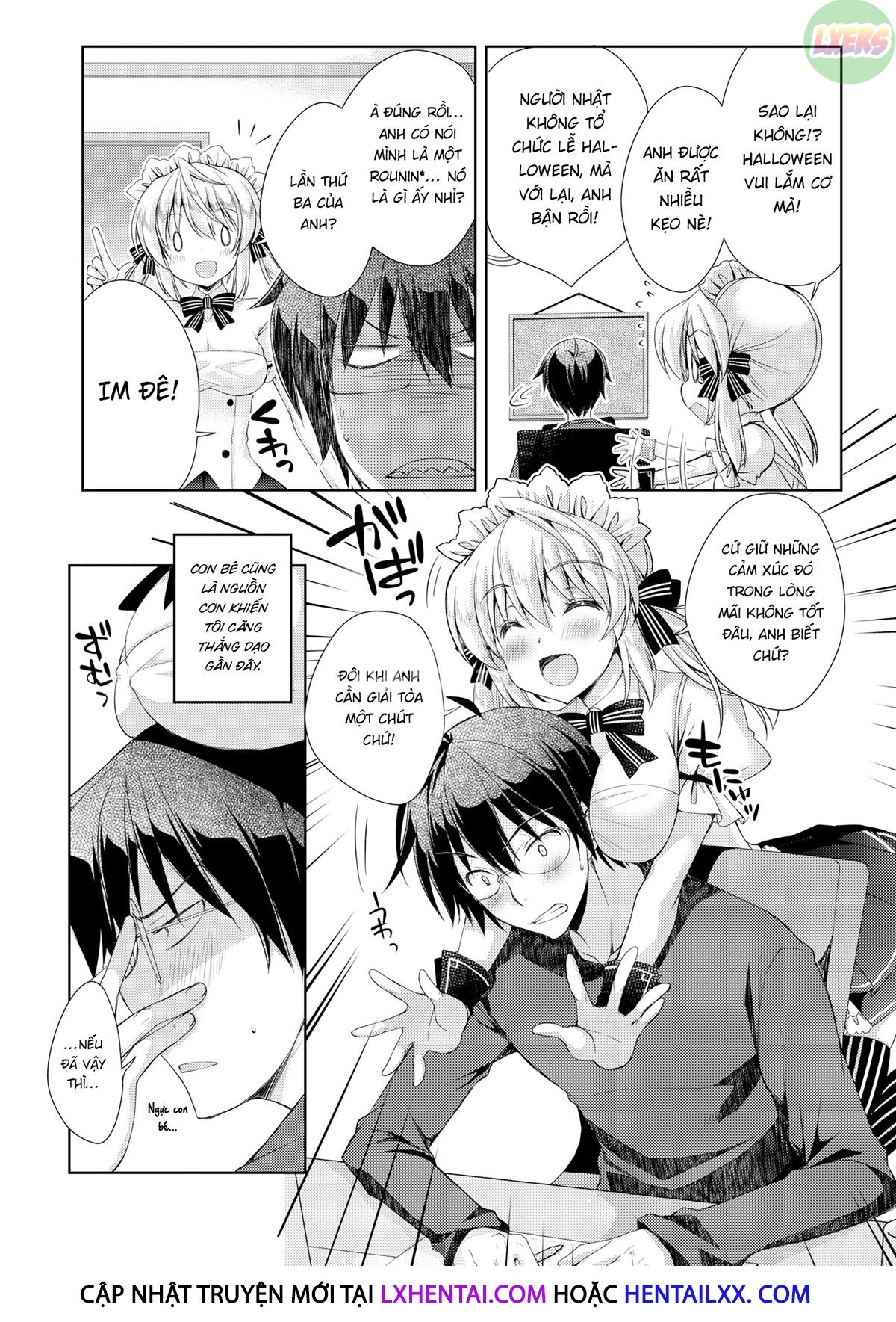 Đọc truyện hentai Halloween Hạnh phúc - Oneshot