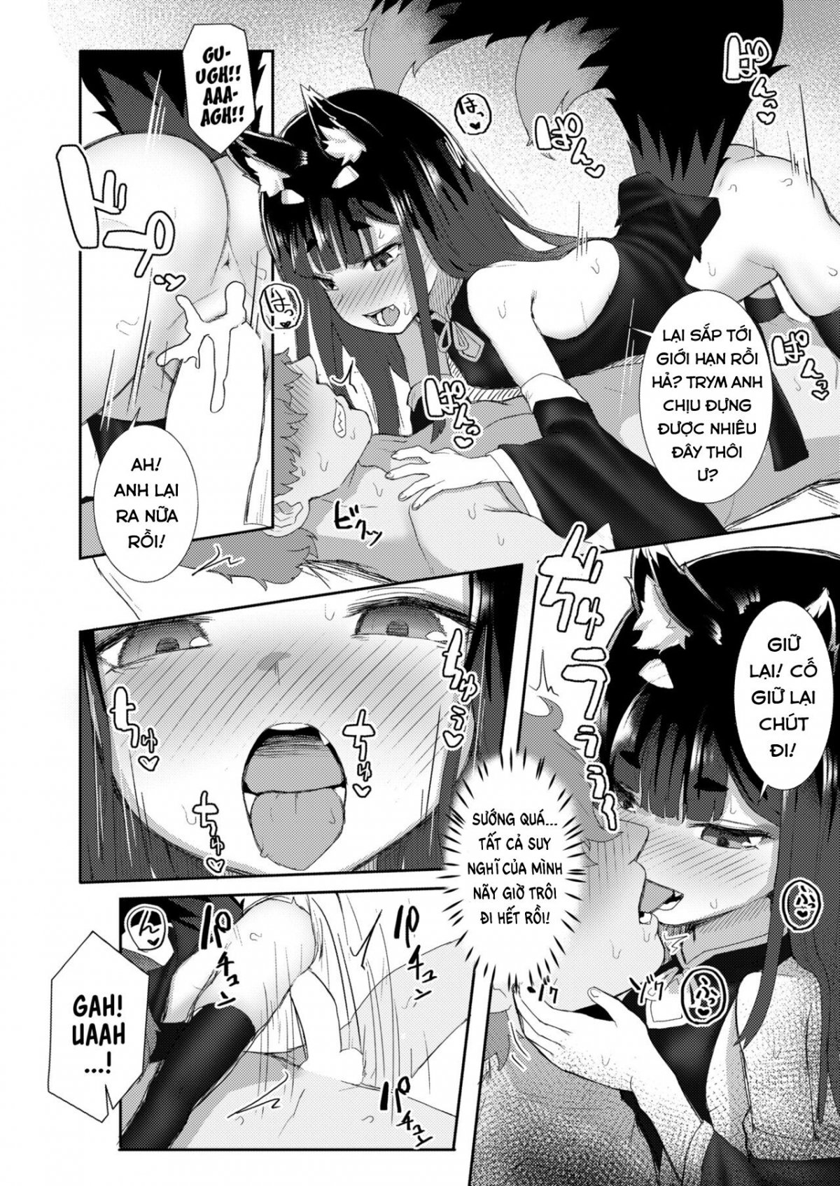 Đọc truyện hentai Vô tình đi lạc, tôi bị bé loli cáo vắt khô. - Oneshot