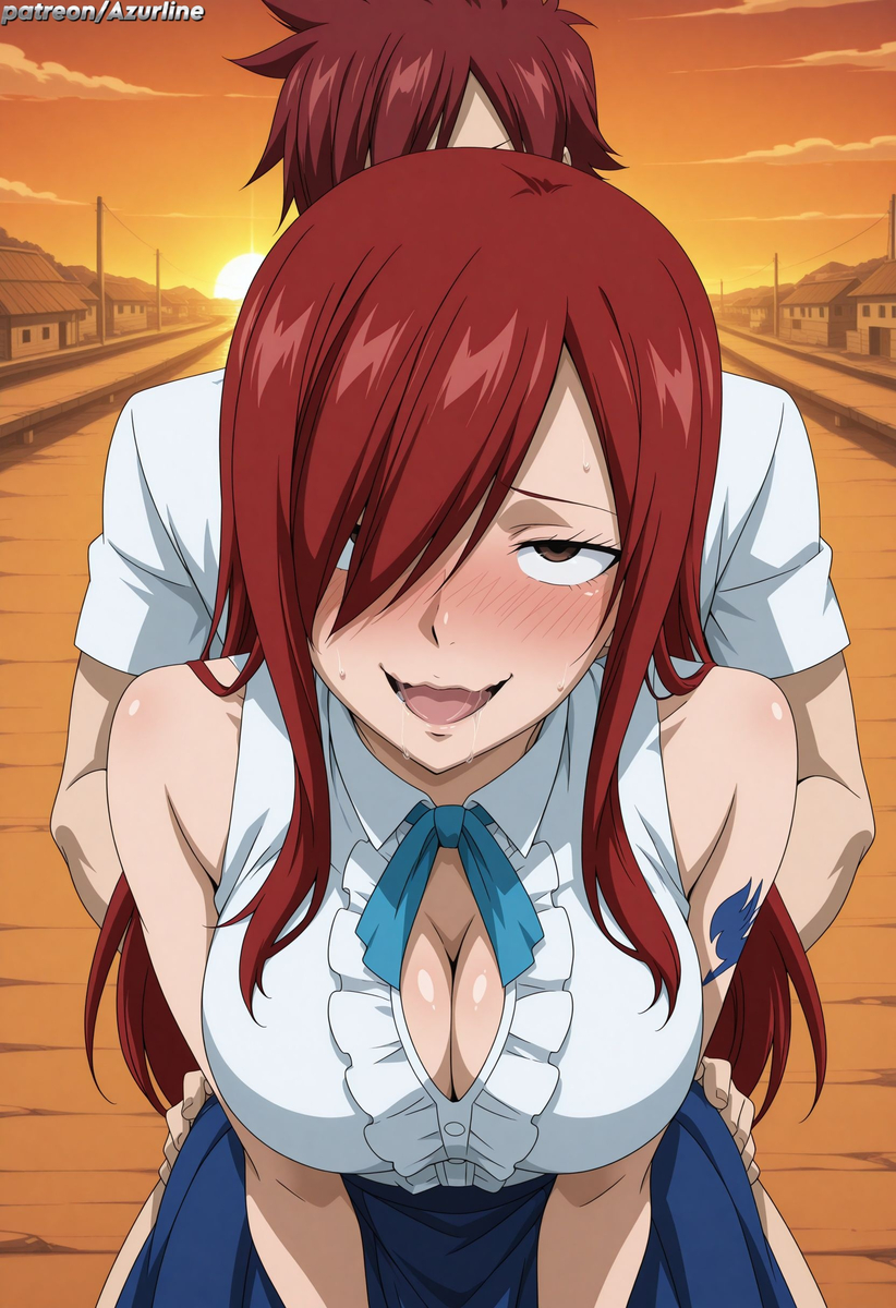Đọc truyện hentai Tuyển tập Albums Art hentai - Cha 788 - Erza Scarlet (Fairy Tail) - 1