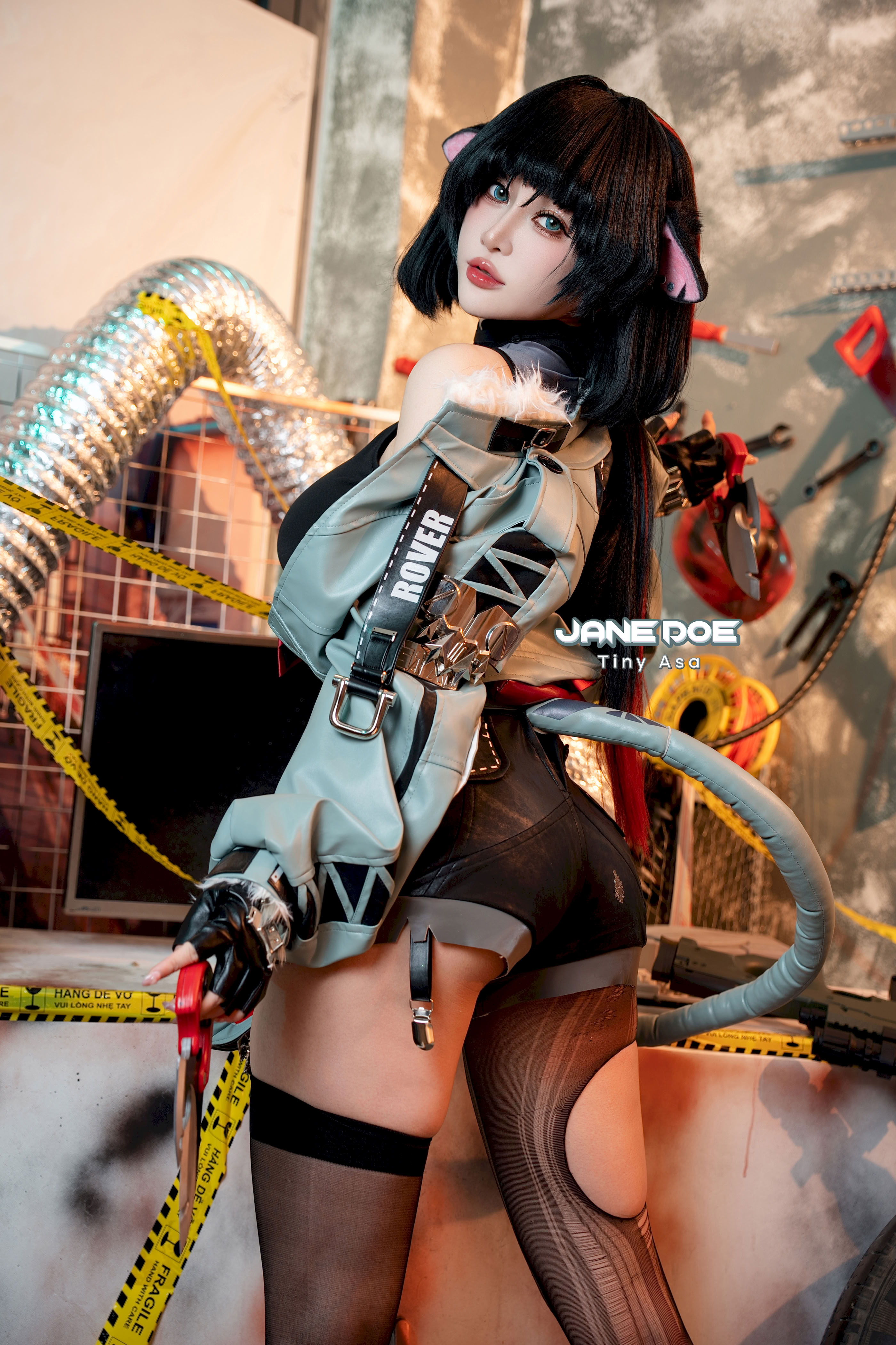 Đọc truyện hentai Tuyển tập Albums siêu phẩm Cosplay - Chap 1407 - Tiny Asa - Jane Doe (Zenless Zone Zero)