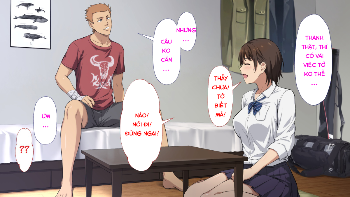 Đọc truyện hentai Netorareta JoshiMane ~Migite no Daida wa Ace no Kanojo~ - Chap 1