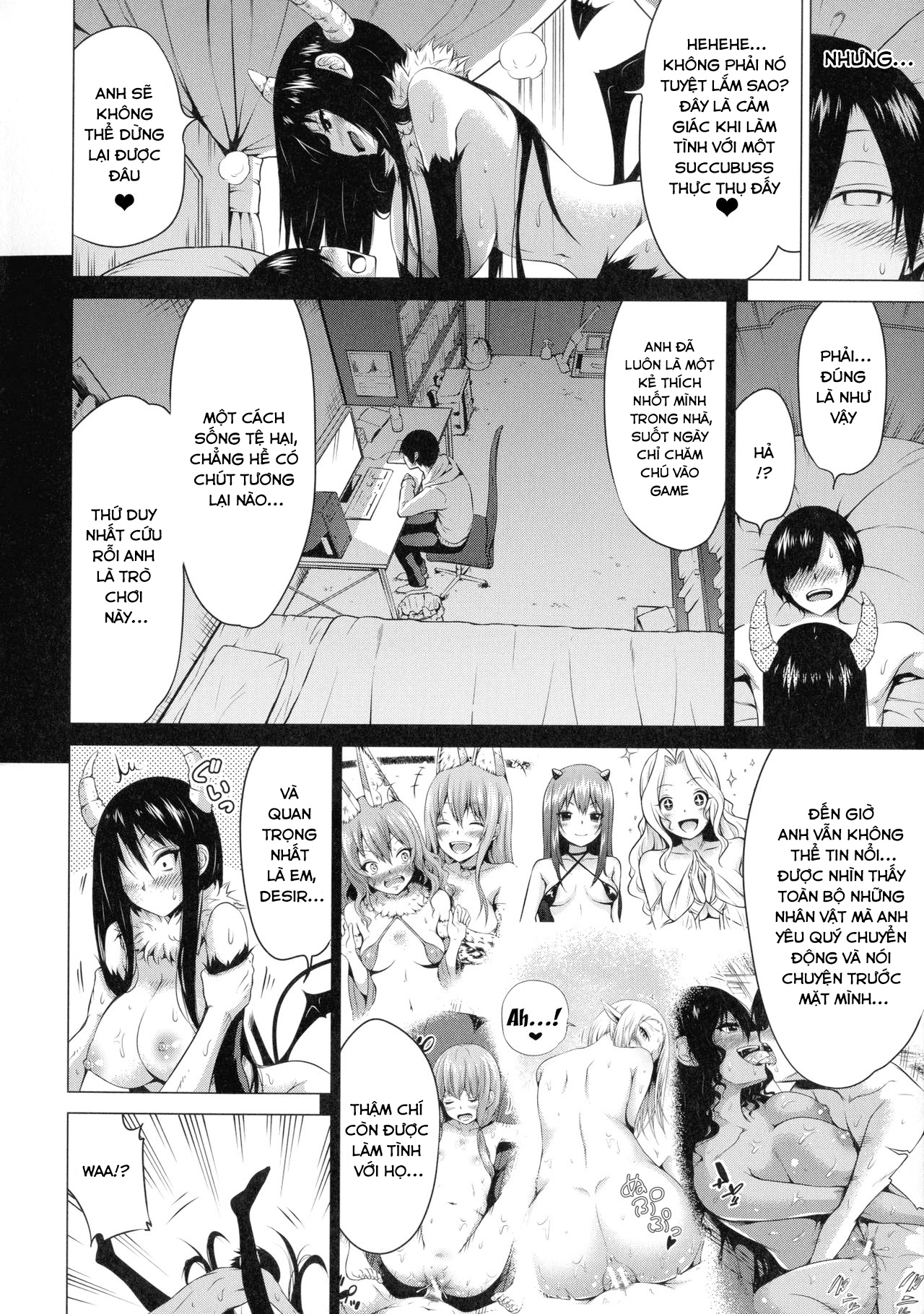 Đọc truyện hentai Isekai Harem Paradise - (Ge) Chap 6 (end)