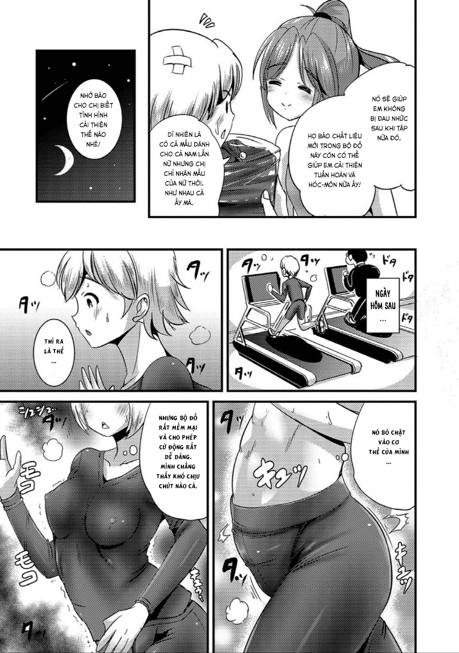 Đọc truyện hentai Gái Có Cu Tập Thể Dục! - Oneshot