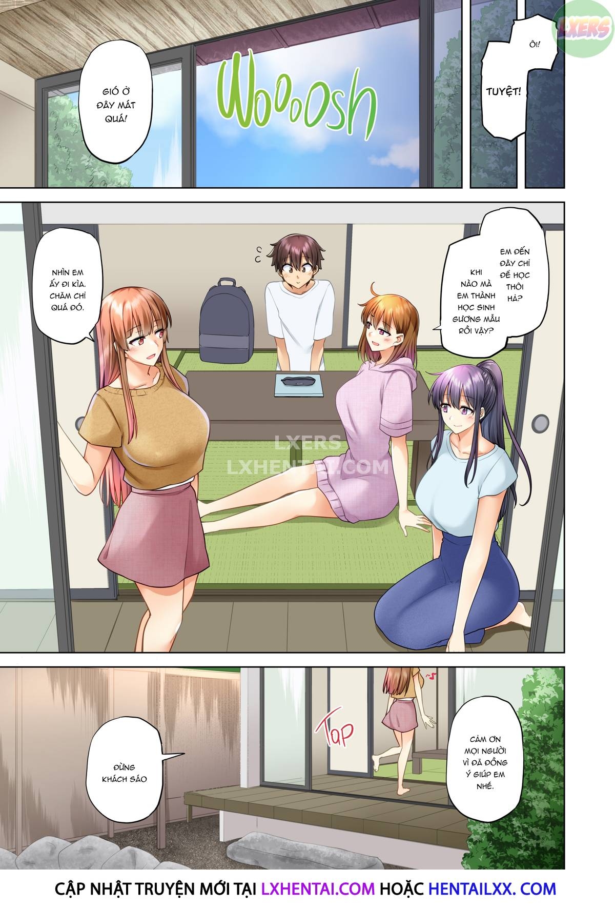 Đọc truyện hentai Onee-chan no Wasuremono o Todoke ni Kita Hazu nanoni - Chap 4