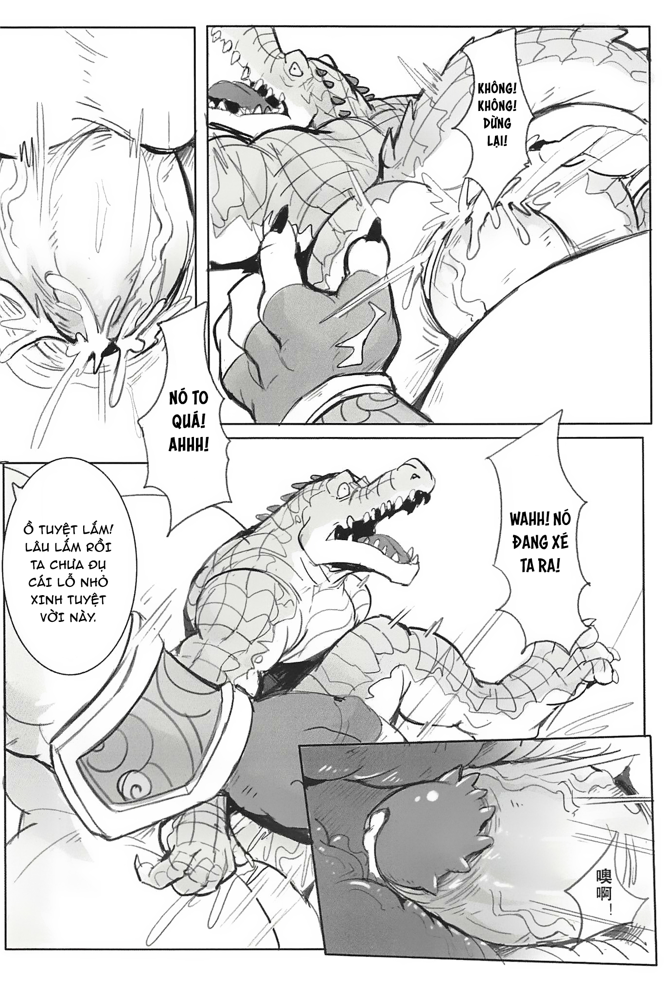 Đọc truyện hentai Đường cùng của kẻ săn mồi 2 - Hổ báo và cái kết