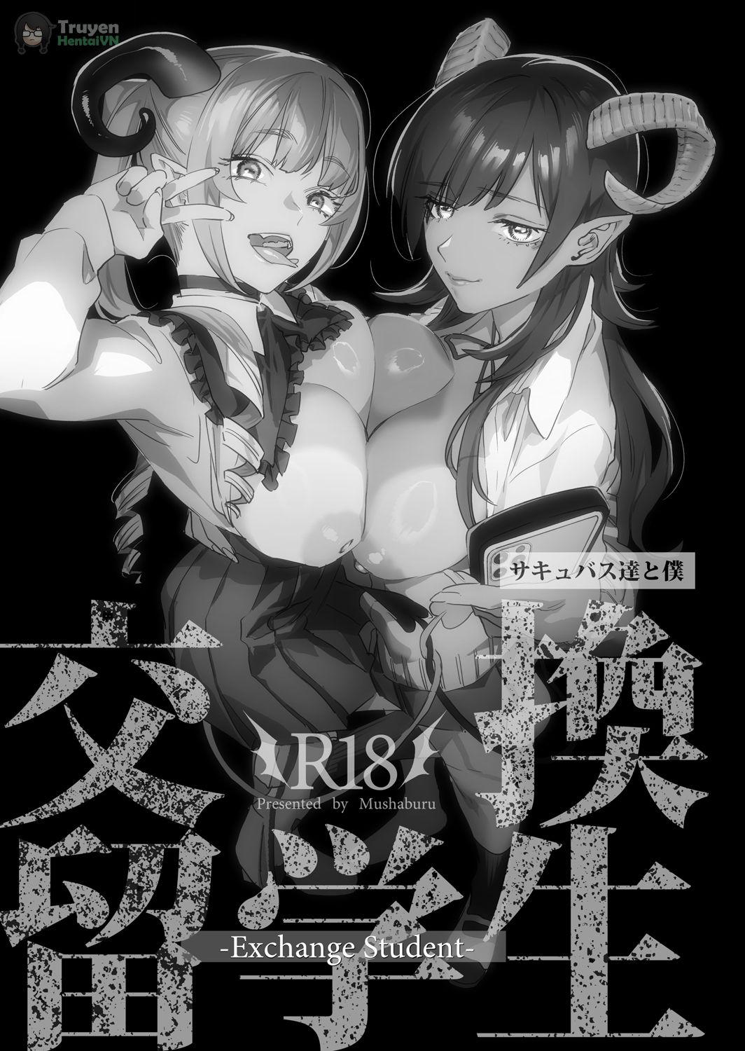 Đọc truyện hentai Koukan Ryuugakusei -Succubus-tachi to Boku - Oneshot