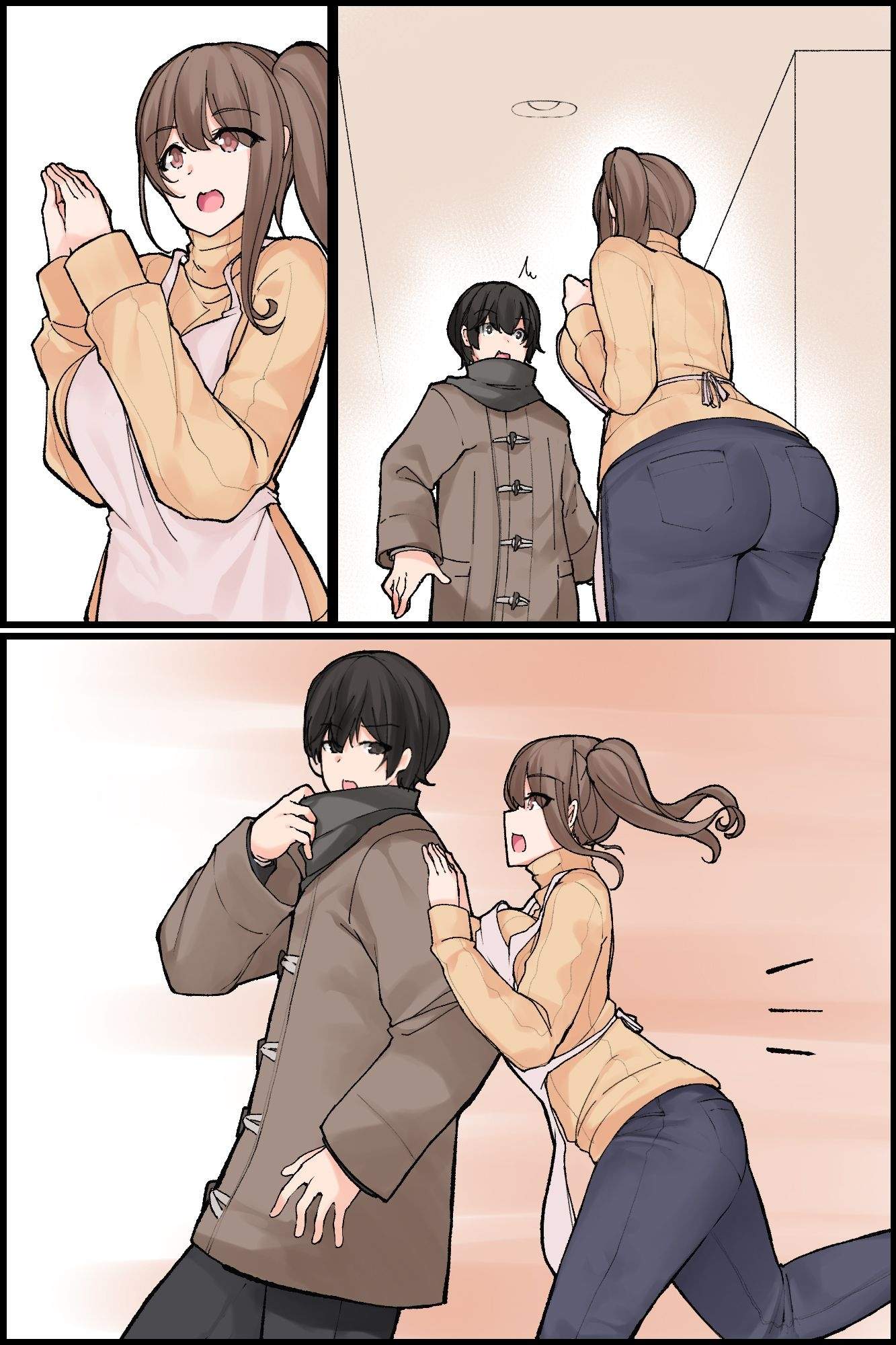 Đọc truyện hentai Mechakucha Eroi Karada no Sewazuki Osananajimi to, Coolchi de 3P Harem!? - Oneshot