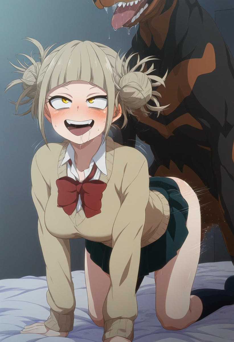 Đọc truyện hentai Tuyển tập Albums Art hentai - Chap 119 - Himiko Toga X Dog