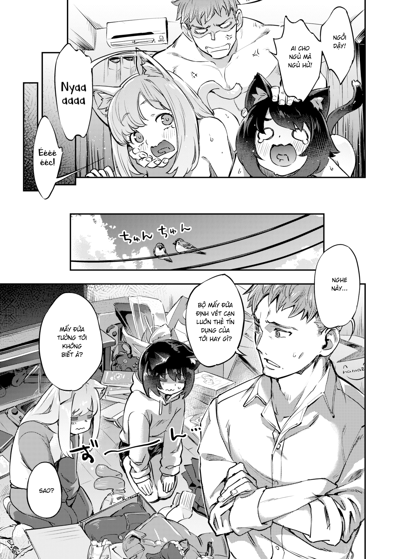 Đọc truyện hentai Hai Bé Mèo Lang Thang - Chap 3