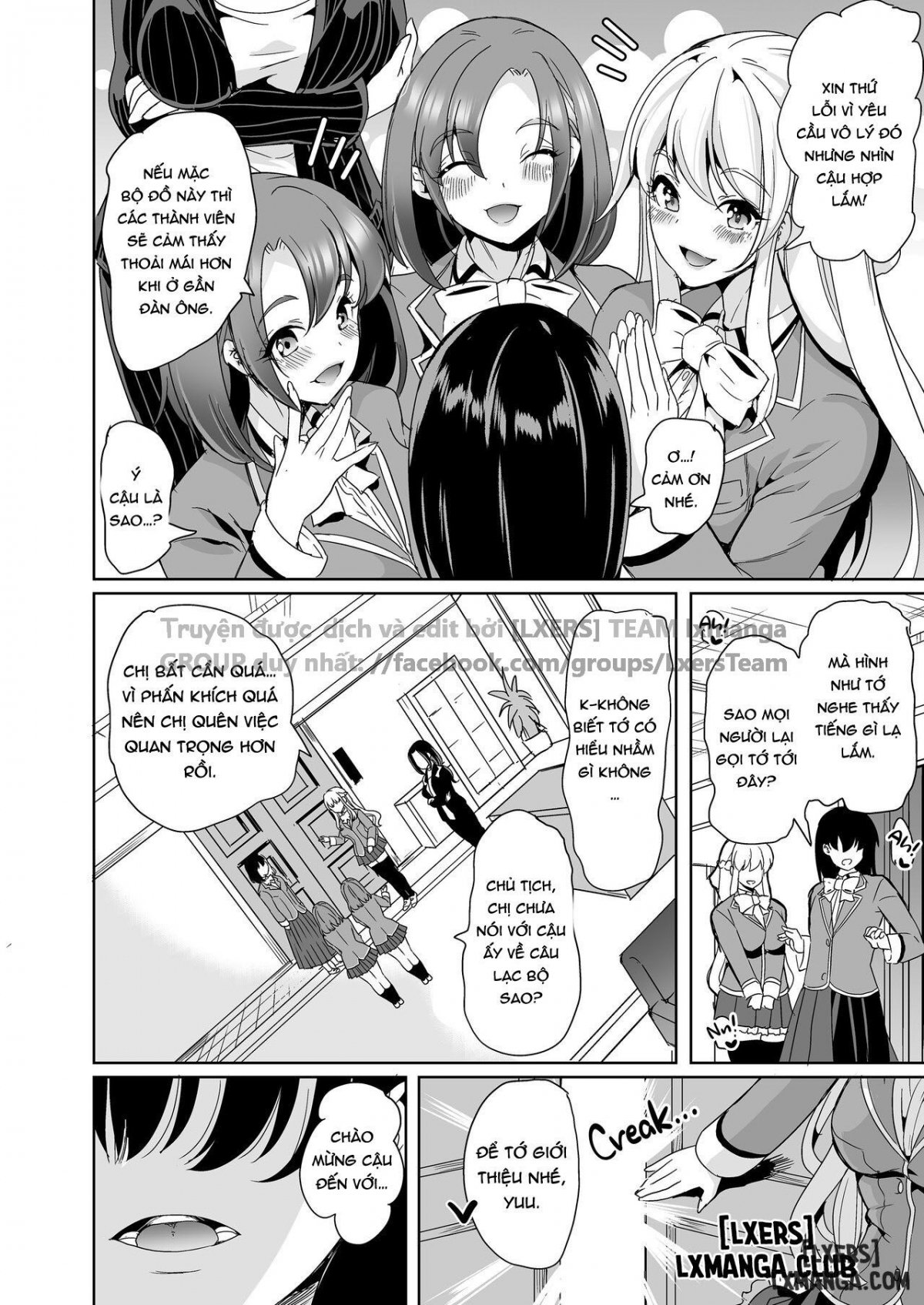 Đọc truyện hentai The Lone Cock in the Sex Club for Girls - Oneshot