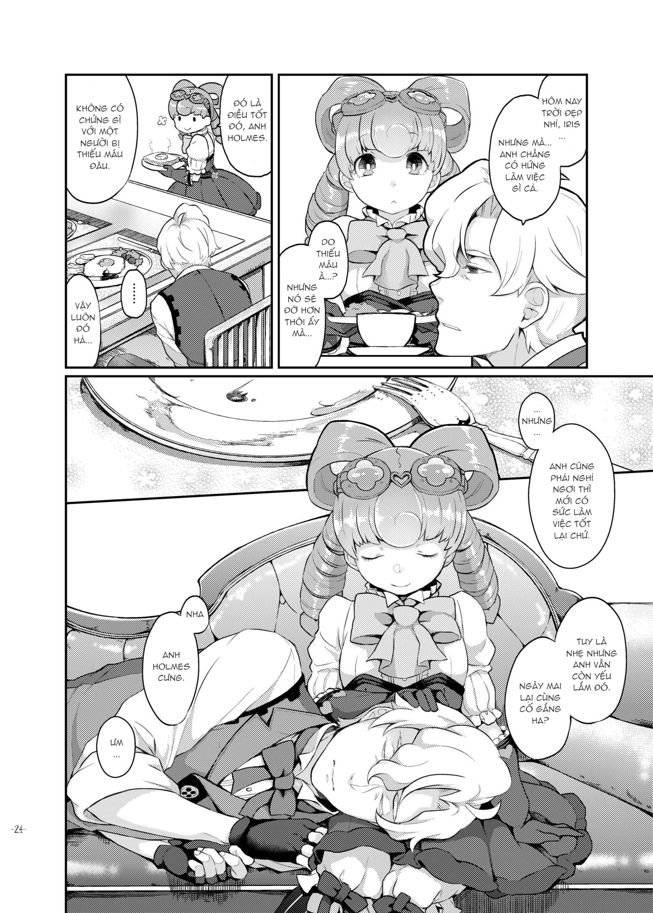 Đọc truyện hentai Nhóc Watson bé nhỏ - Oneshot