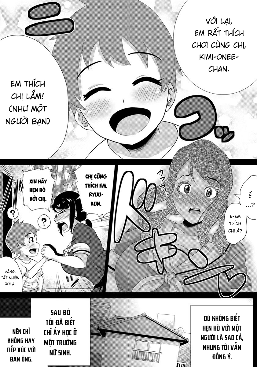 Đọc truyện hentai Bạn gái tôi là một bà chị dâm đãng - Oneshot