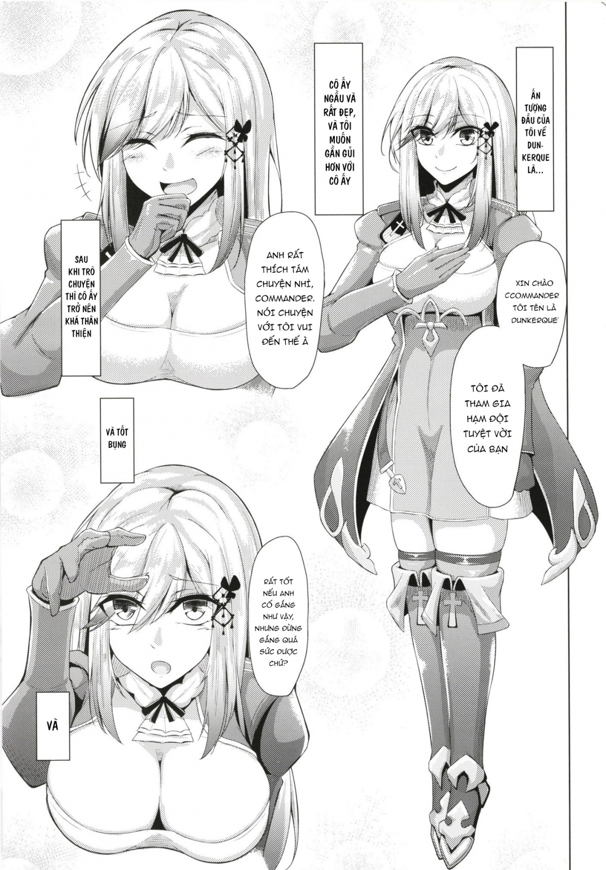 Đọc truyện hentai Dunkerque ni Amaetai!! (Azur Lane) - Oneshot