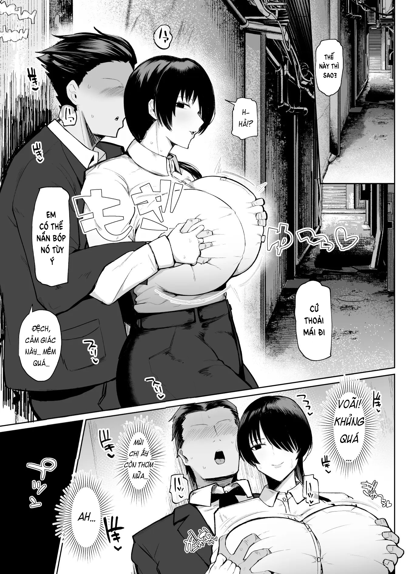 Đọc truyện hentai Moshimo Tenshoku-saki no On'na Joushi ga Misuteriasude o Iroke Tappuri no Chou Sasoi Uke Mazodattara… - Oneshot