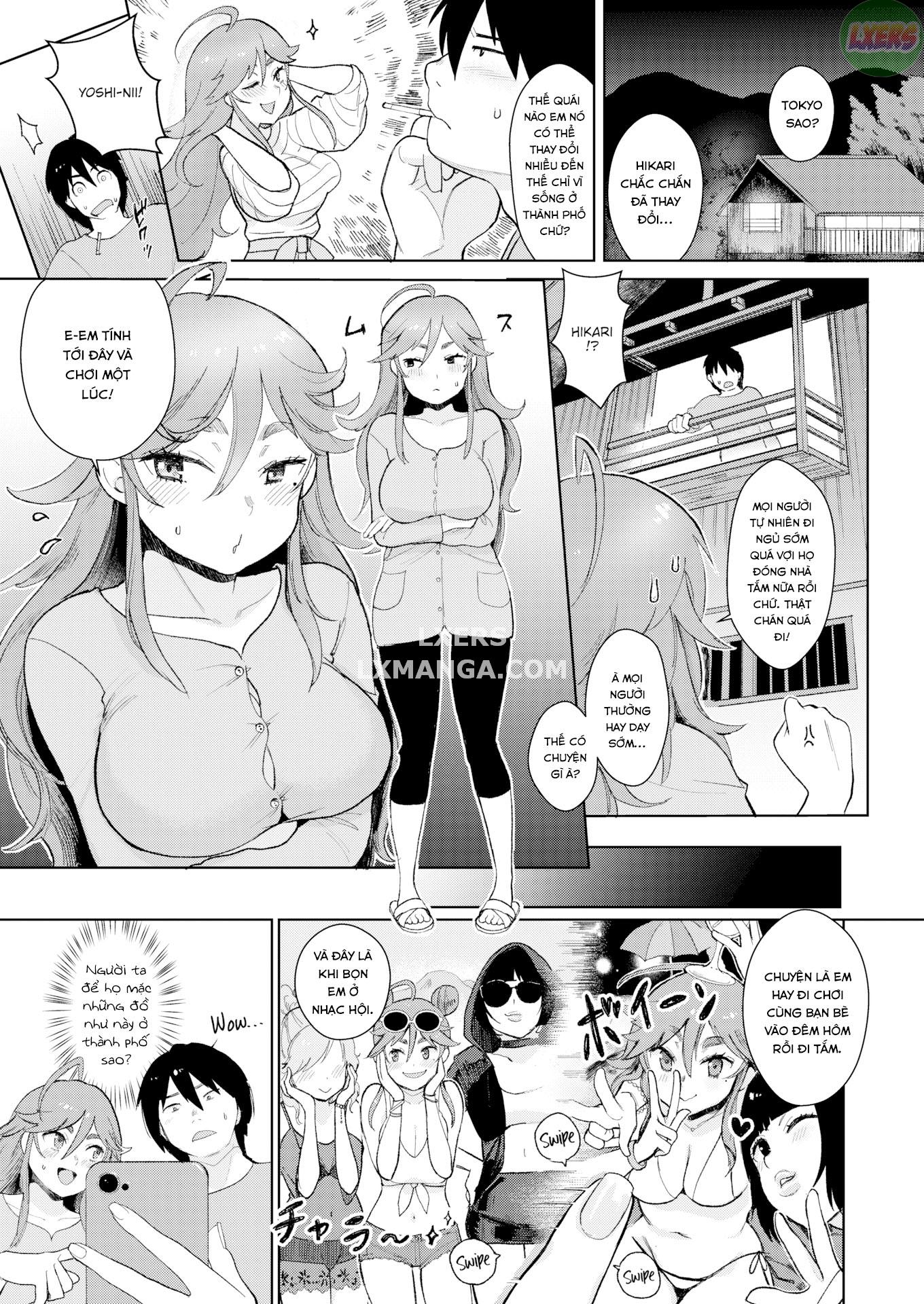 Đọc truyện hentai Gặp lại Hikari vào kỳ nghỉ xuân - Oneshot