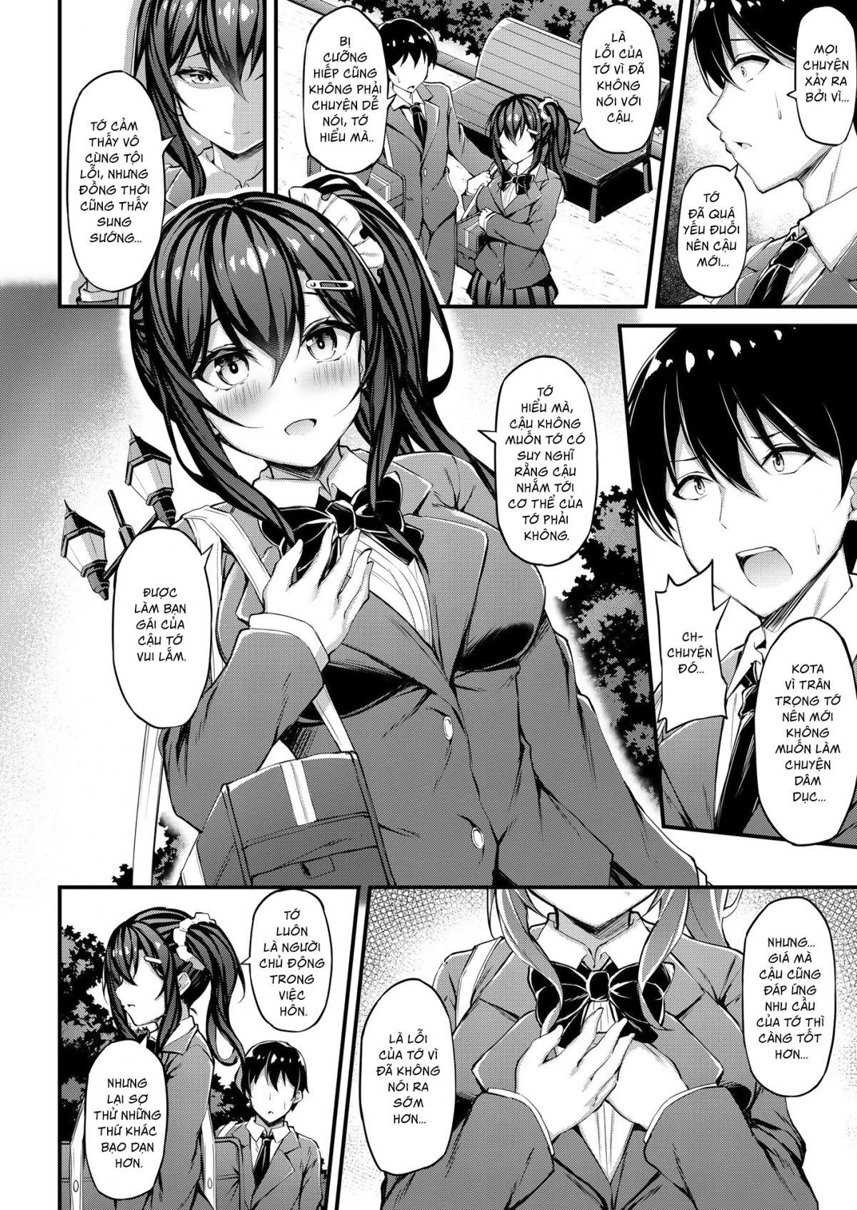 Đọc truyện hentai Kanojo ga Separate o Matou Riyuu -Watashi no Oji-san ni Sasageru Seishun Iro no Separate- - Éc éc