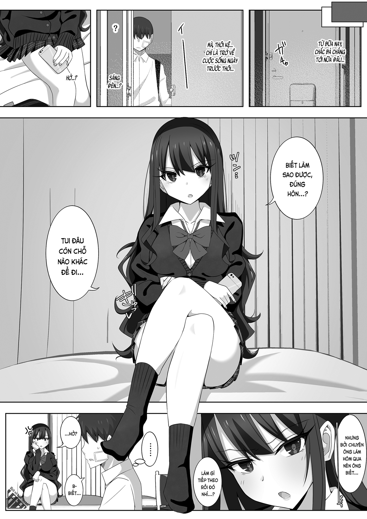 Đọc truyện hentai Nhỏ hàng xóm kêu ngạo biến nhà tôi thành ...nơi trú ẩn... rồi chui vô ngủ và… (nguyên tác) - Oneshot