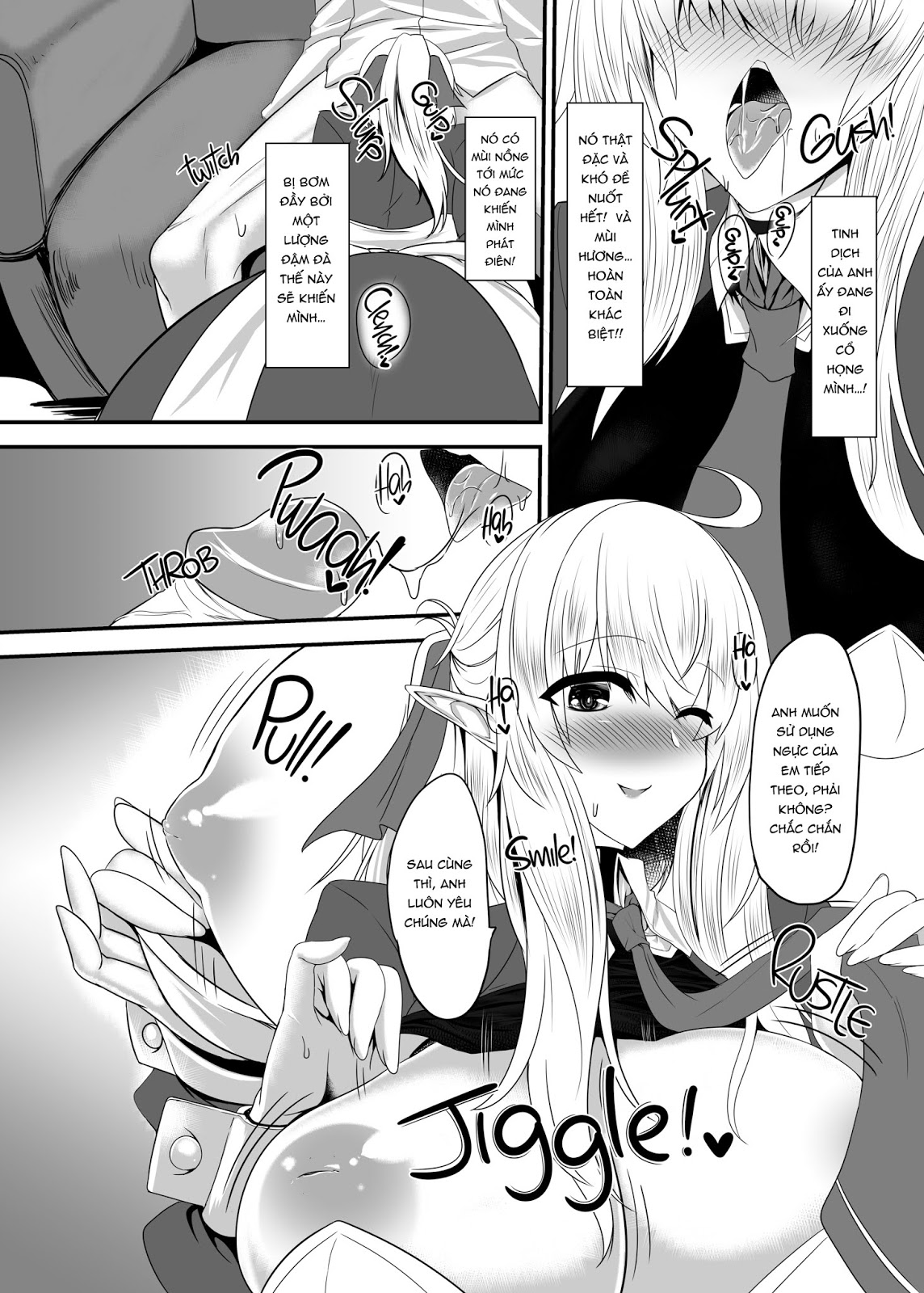Đọc truyện hentai I Love You So, Young Master! - Chap 2 - I Wanna Be Jumped by Elf Mommy-