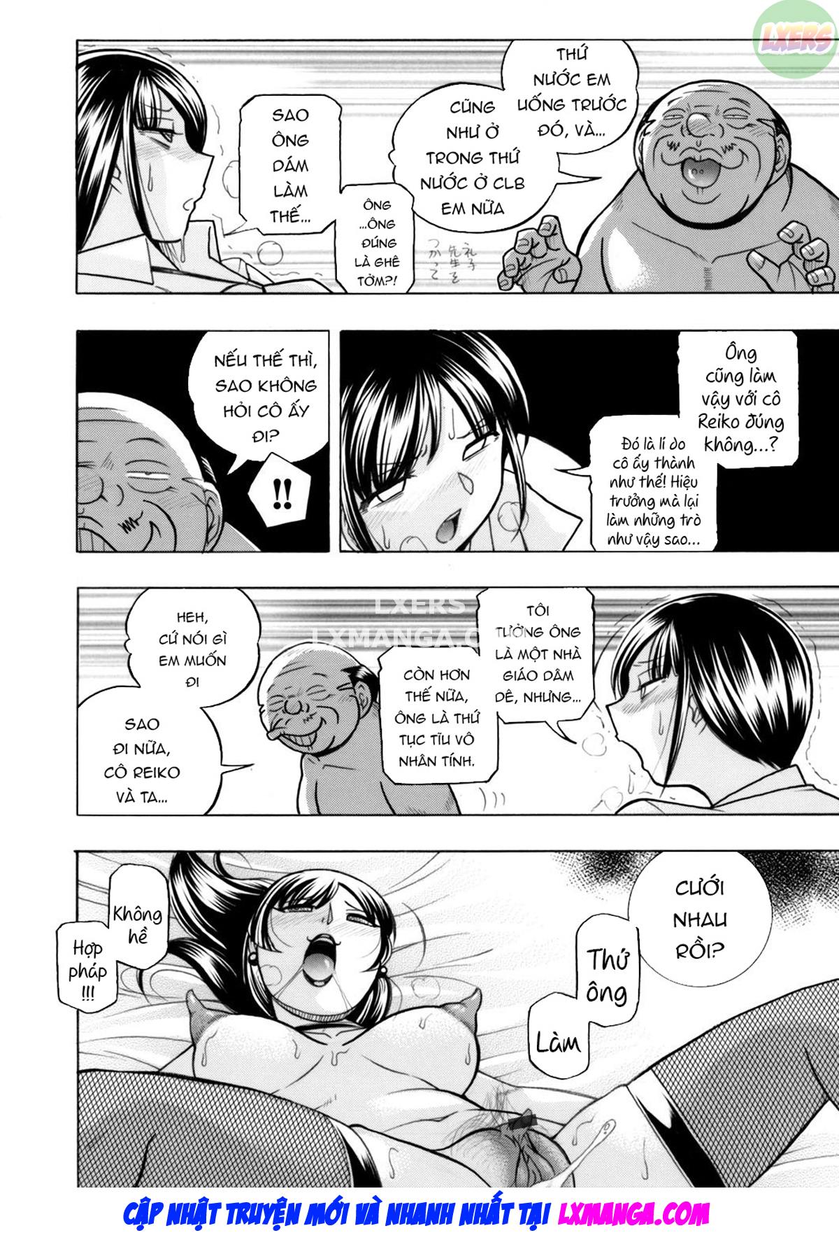 Đọc truyện hentai Nữ giáo viên dâm đãng và em học sinh may mắn - Chap 3