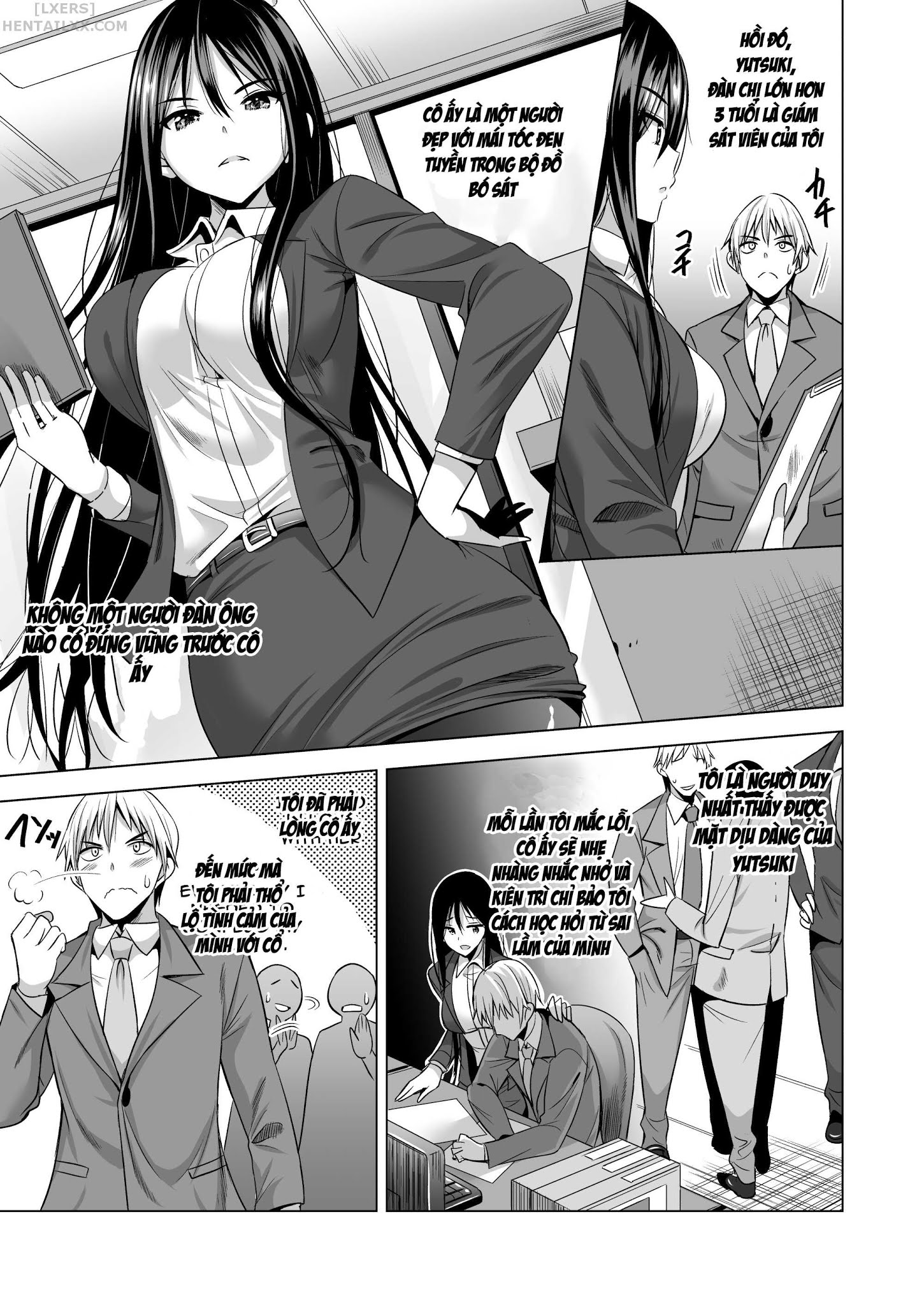 Đọc truyện hentai Tonight, I Will Service My Husbands Boss - Oneshot