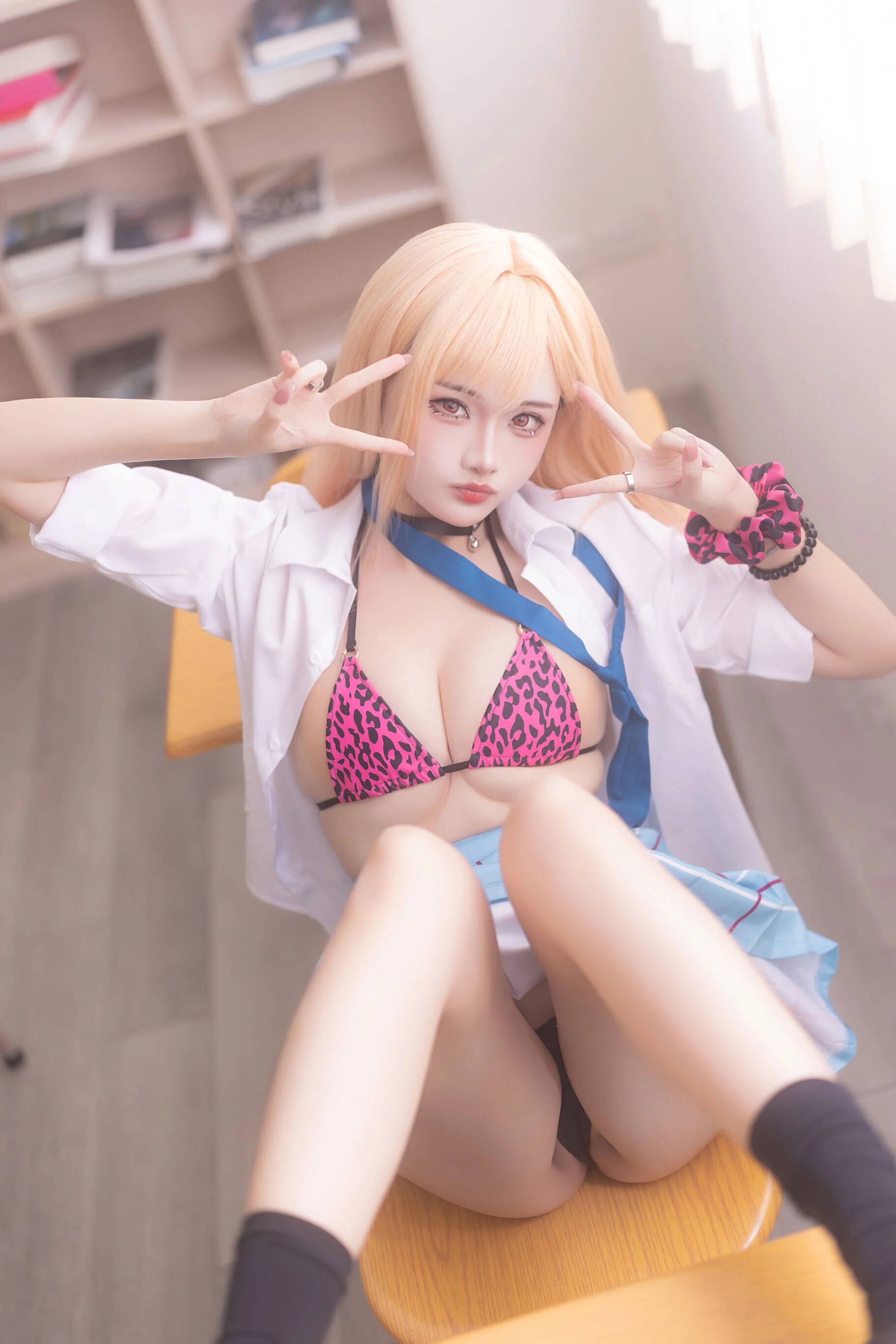 Đọc truyện hentai Tuyển tập Albums siêu phẩm Cosplay - Chap 1442 - Xiaoyukiko - Kitagawa Marin School Gyaru