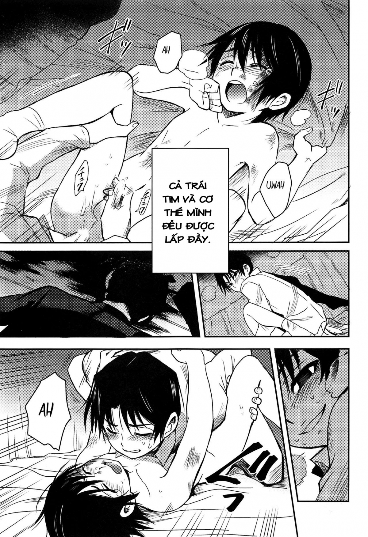 Đọc truyện hentai Shinshoku (Boku Dake ga Inai Machi) - Oneshot