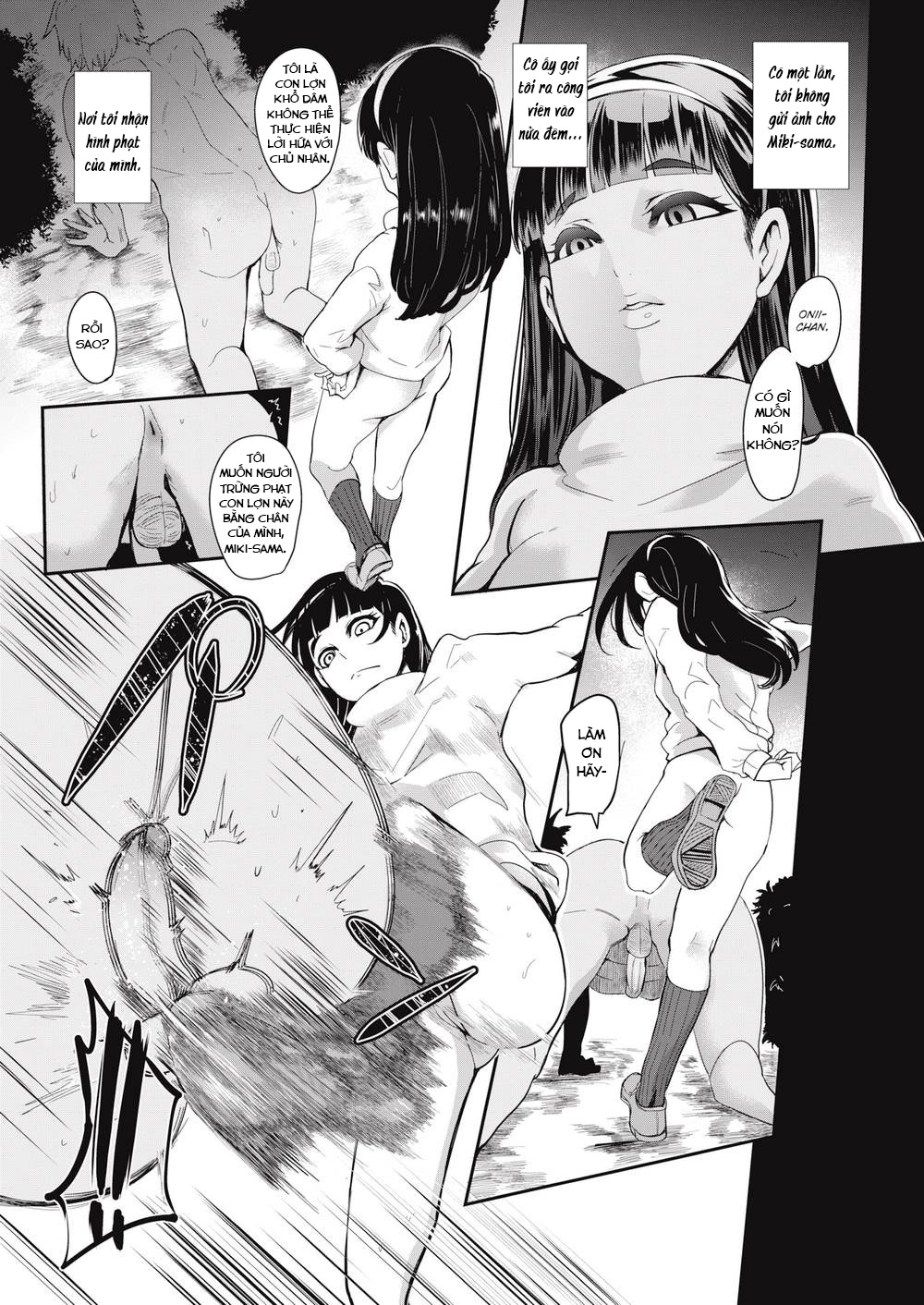 Đọc truyện hentai Double Lesson - Oneshot