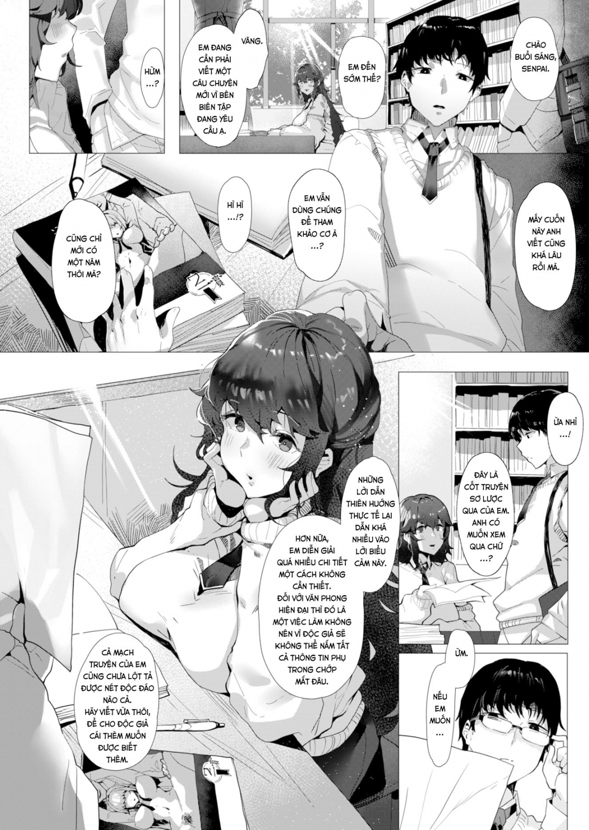 Đọc truyện hentai Ngân Hoa Giang Chảy Qua Tim Anh...? - Oneshot
