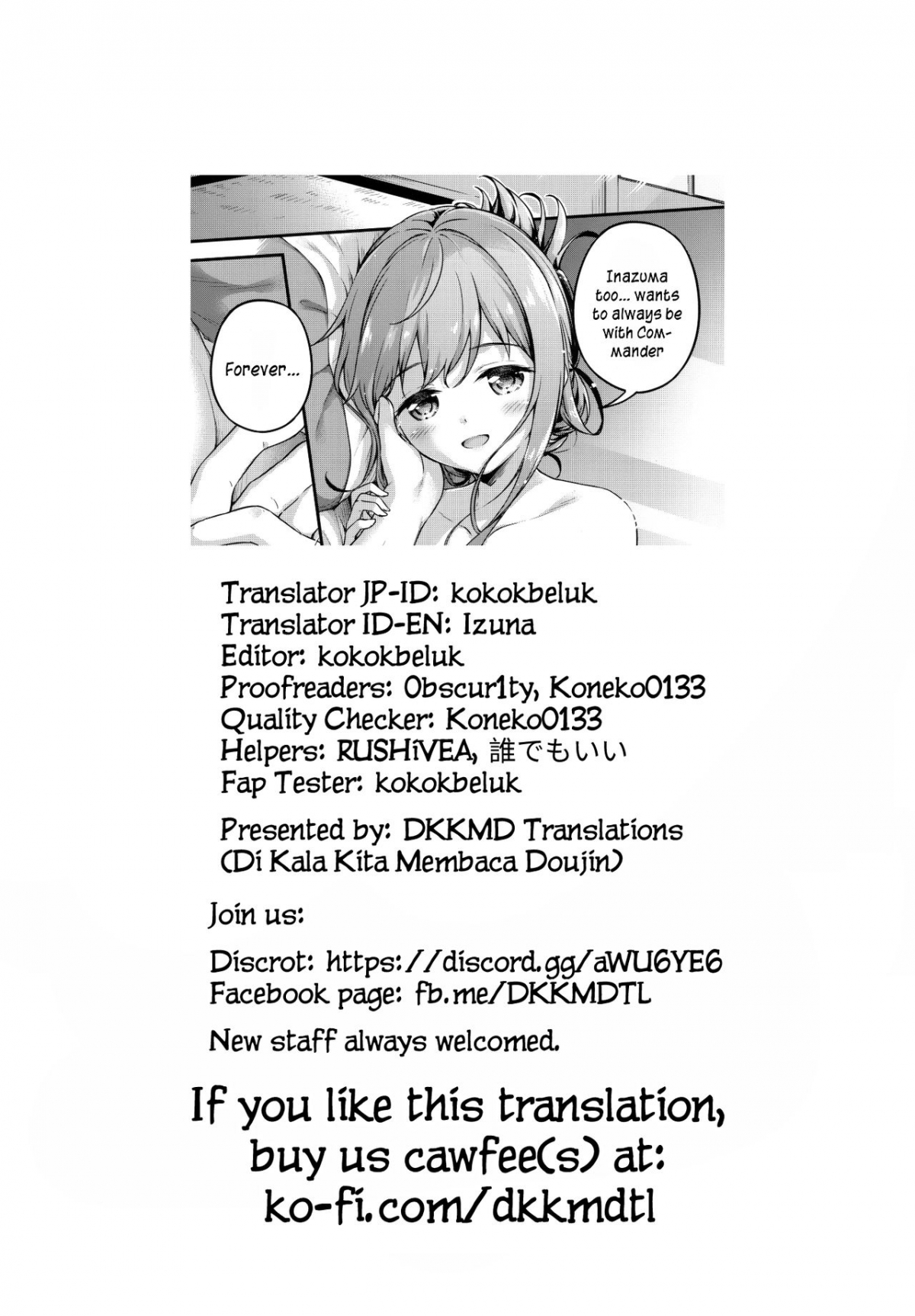 Đọc truyện hentai Inazuma to Kekkon Shoya Kakkokari (Kantai Collection -KanColle-) - Oneshot