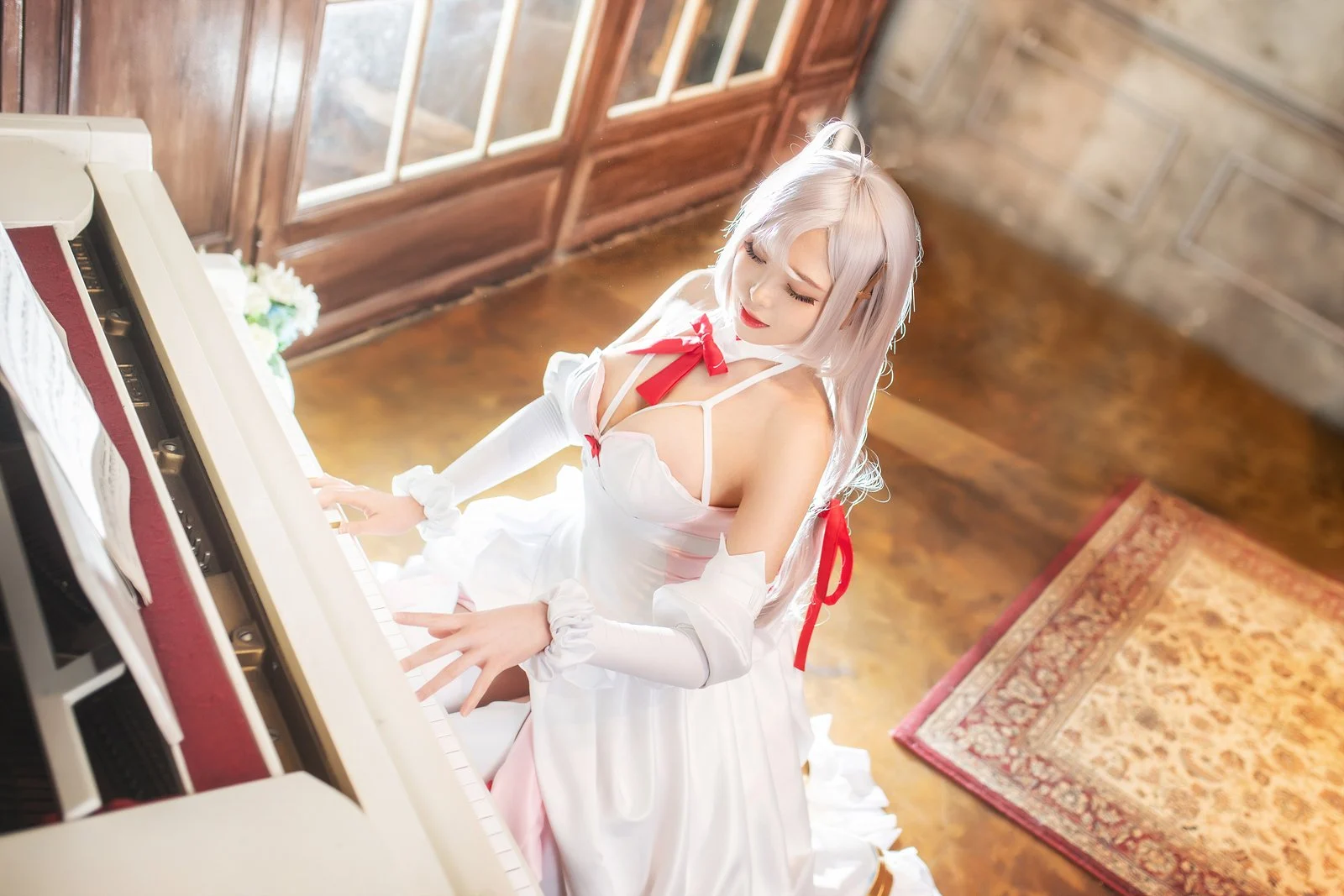 Đọc truyện hentai Tuyển tập Albums siêu phẩm Cosplay - Chap 893 - Siru Final Gear - Elizabeth