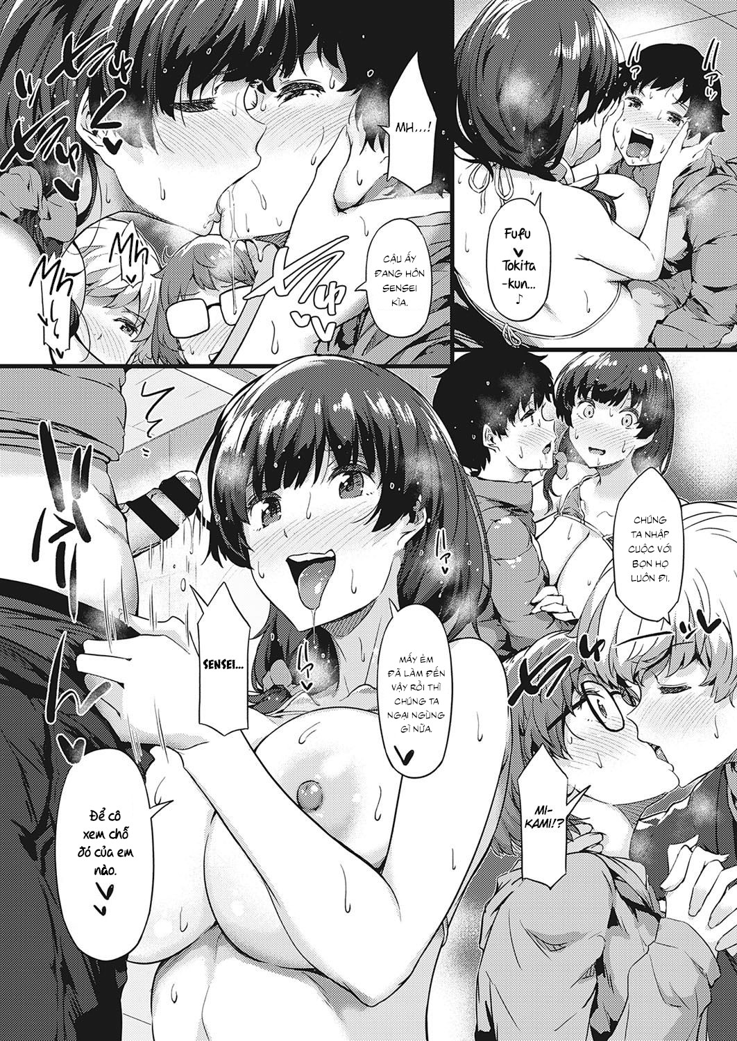 Đọc truyện hentai Minna de Sketch - Oneshot