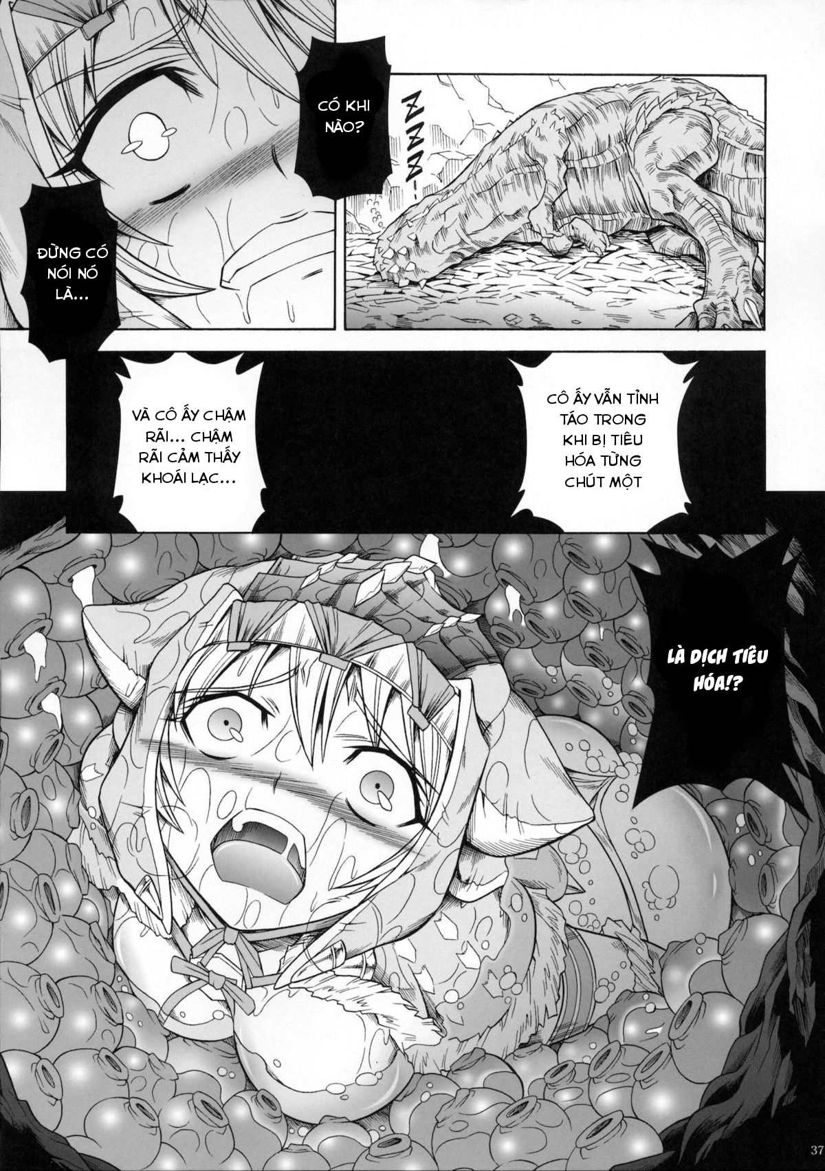 Đọc truyện hentai Thợ săn đơn độc no Seitai 3 - Oneshot Full