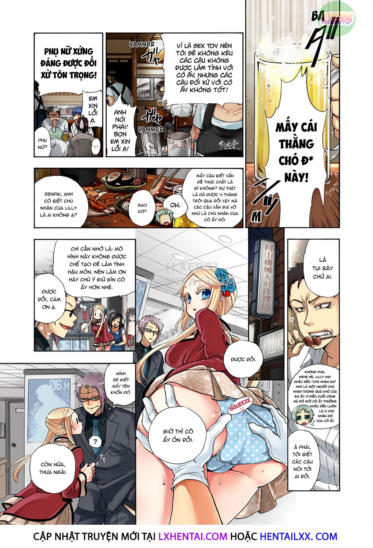 Đọc truyện hentai Robot thú cưng Lilly - Chap 14