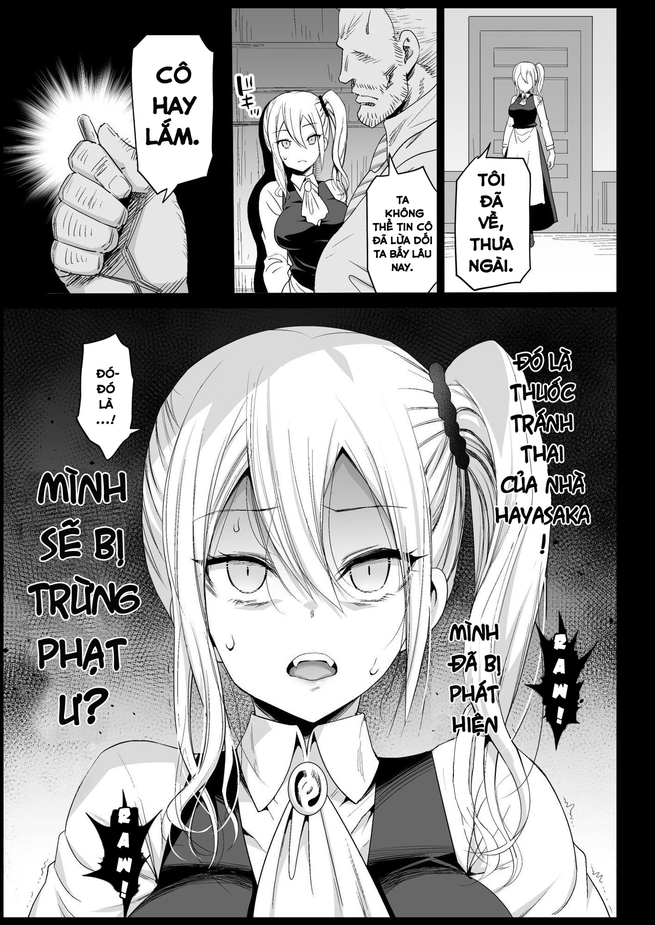 Đọc truyện hentai Hayasaka Ai wa H na Maid - Oneshot