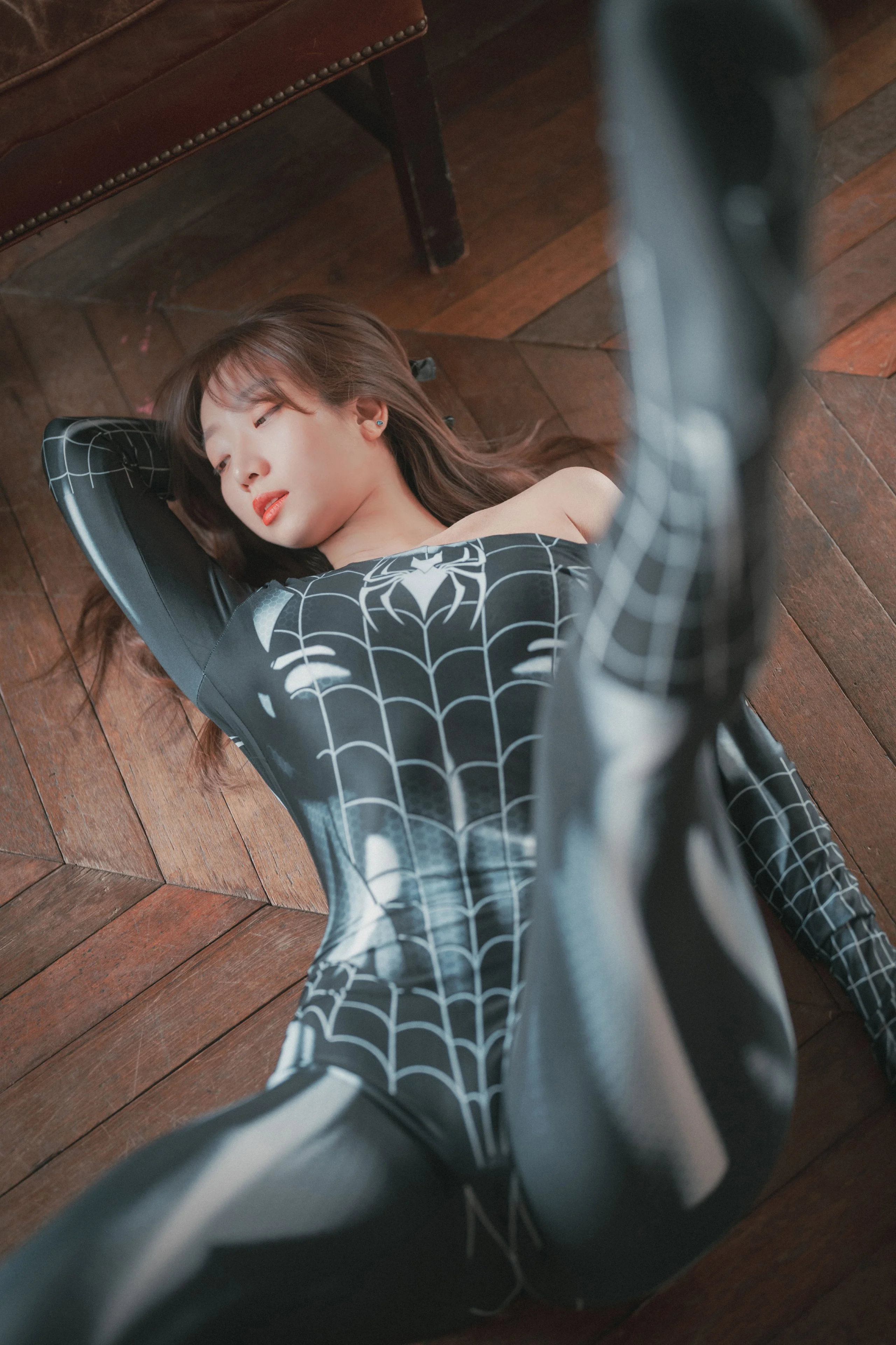 Đọc truyện hentai Tuyển tập Albums siêu phẩm Cosplay - Chap 607 - [DJAWA] Koby - The Curvy Spider Girl