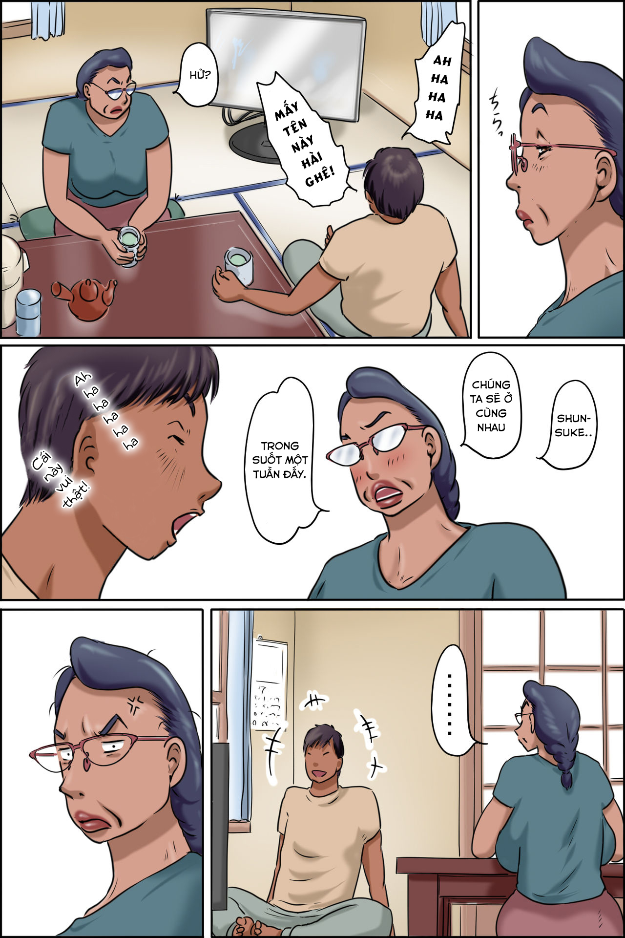 Đọc truyện hentai GOGO Shimura no Oba-chan - Chap 1