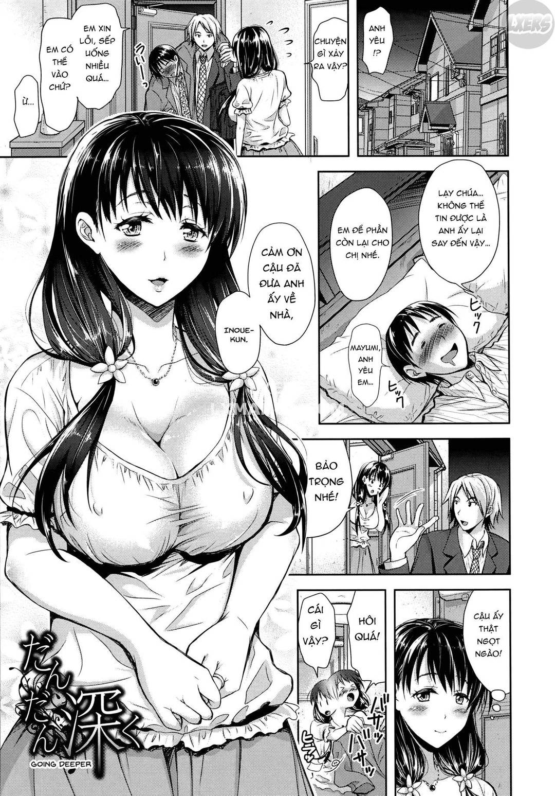 Đọc truyện hentai Khuôn mặt dâm đãng  và thực sự thèm tình - Chap 4